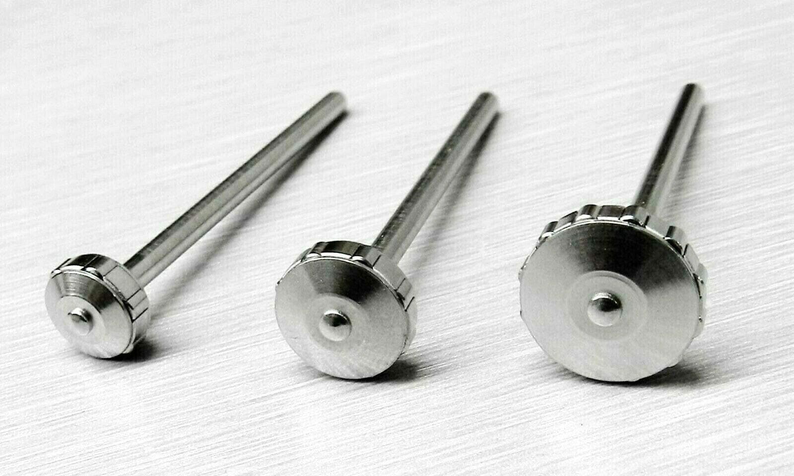 Meisinger Margin Roller Burnisher Riveting Wheel Burs Rotary Hammering 8mm, 10mm and 12mm Made in Germany (8mm)
