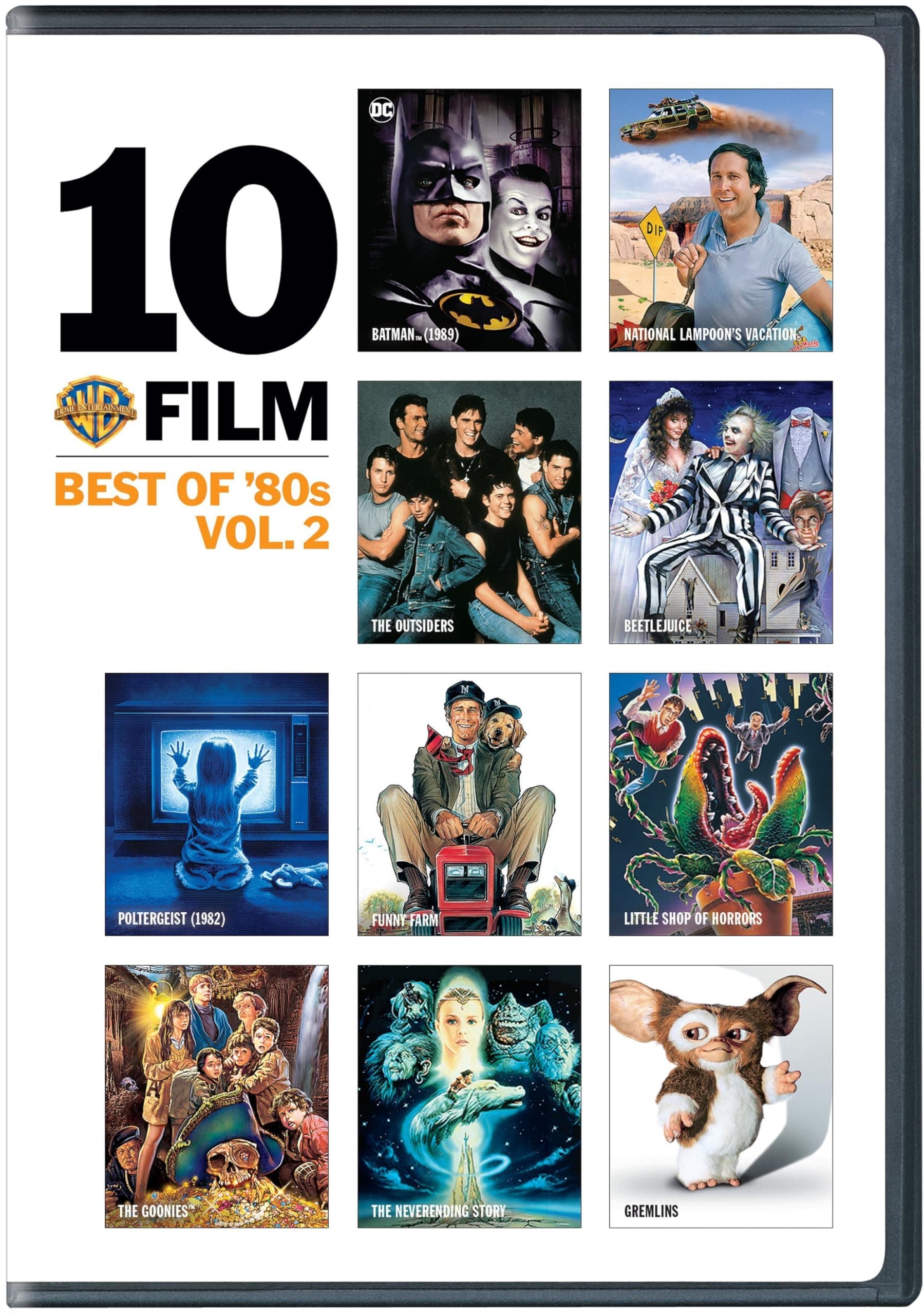 Best of 80s 10-Film Collection, Vol 2 (DVD)