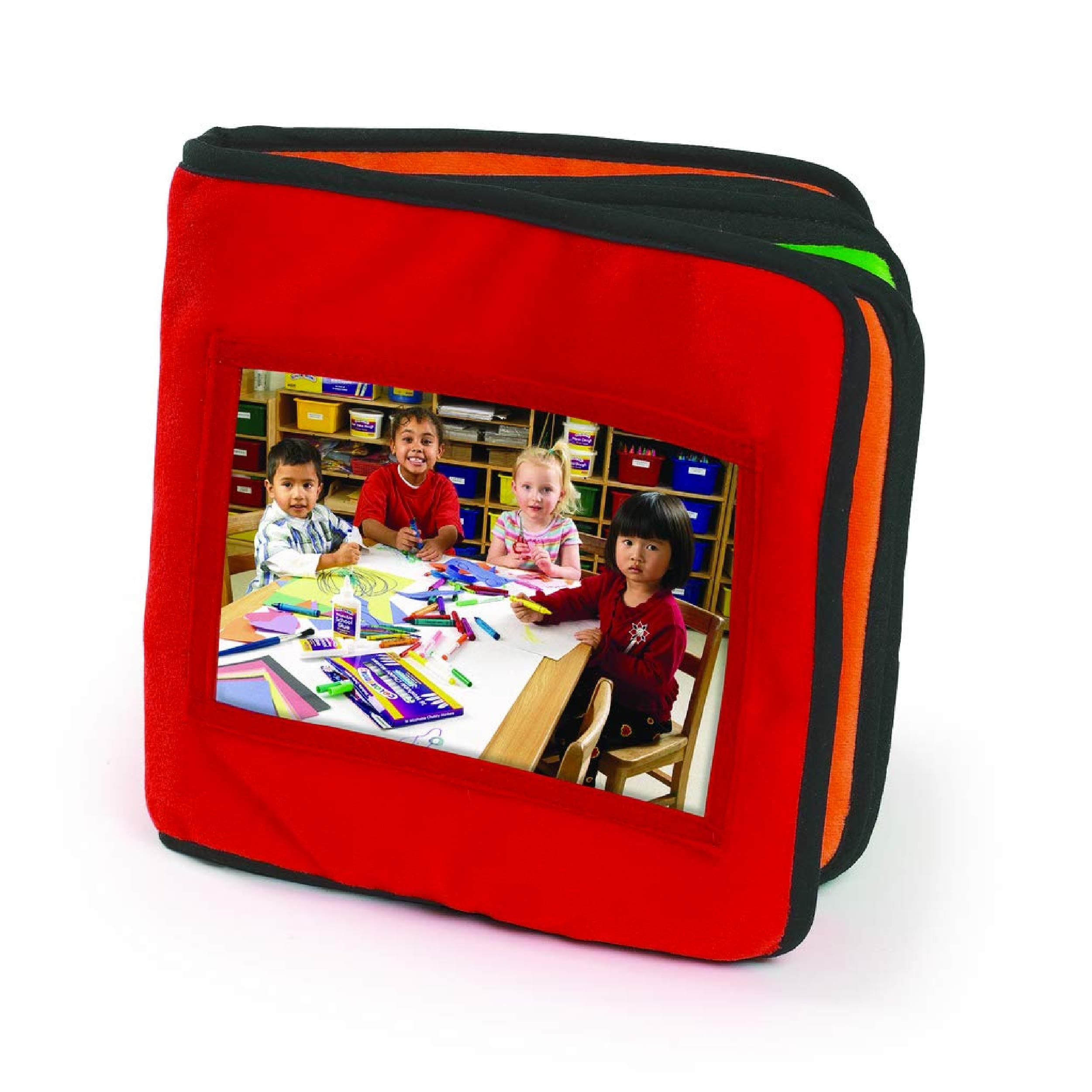 Excellerations - CALBUM Baby’s My First Family and Friends Photo Album, Soft Cloth 13 Photo Book