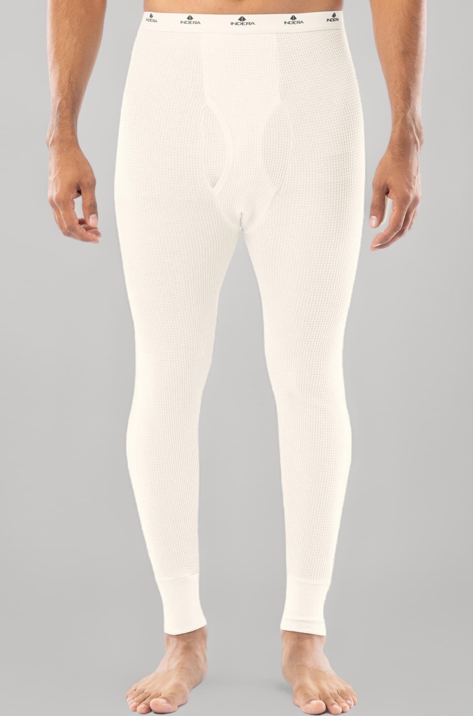 Indera Men's Traditional Waffle Thermal Long Johns Underwear