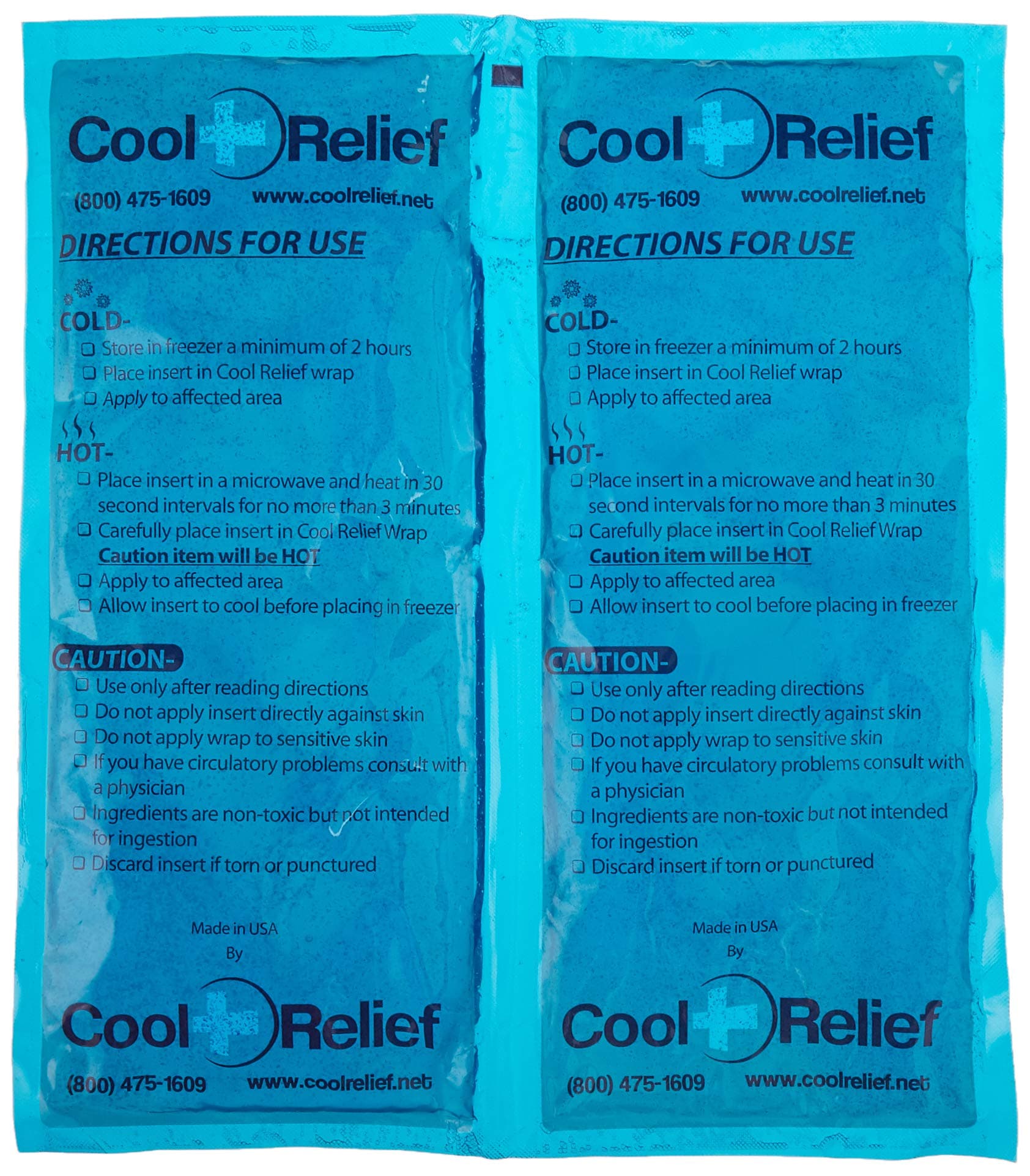 Reusable Long Lasting Ice Pack for Injuries - Flexible When Frozen Use for Hot/Cold | Can Be Cut Into 2 Ice Packs