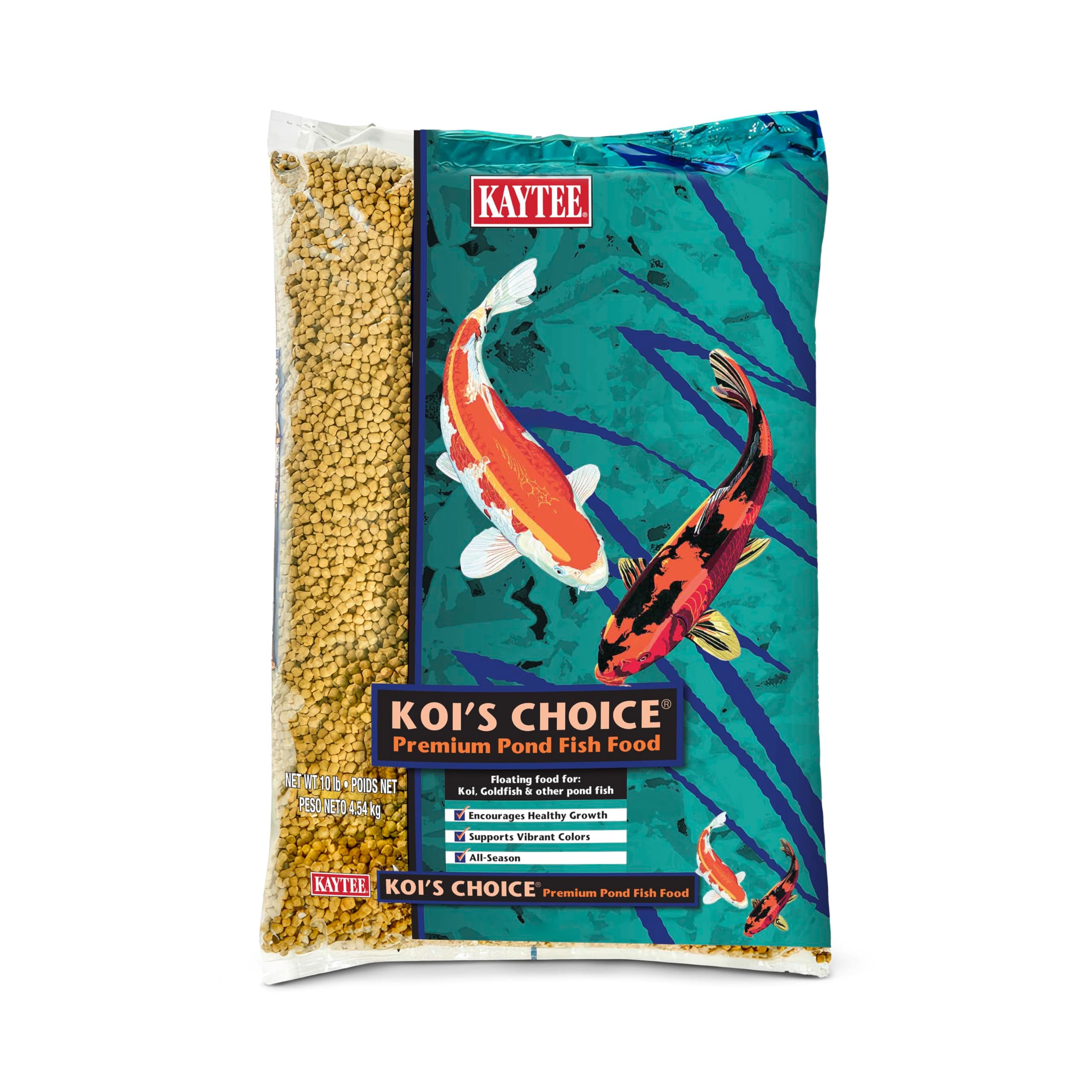 Kaytee Koi's Choice Premium Fish Food, 10-Pound Bag by Kaytee