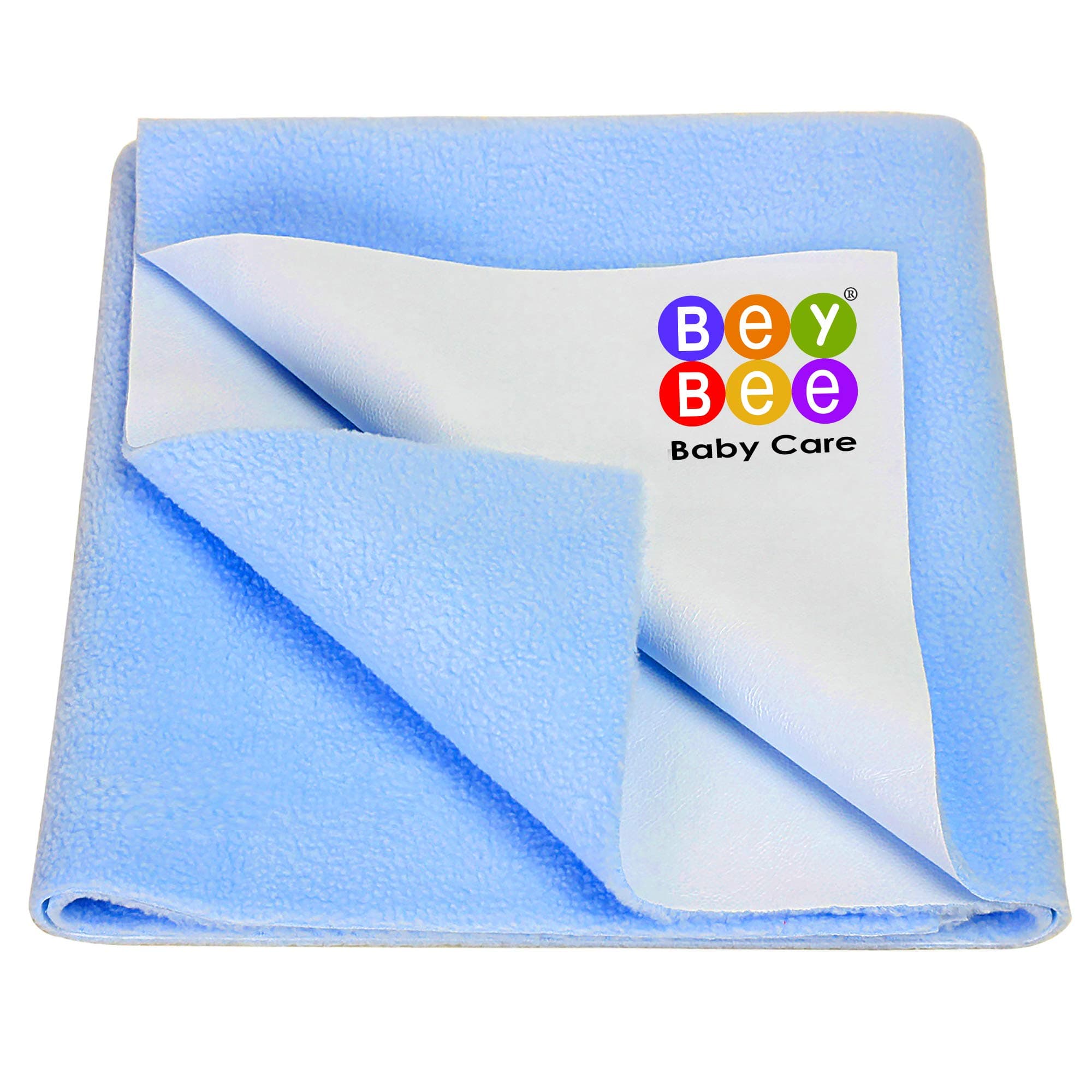 BeyBee Instadry Anti Piling Flese Quick Dri Bed Seet X Larg 200x140 Blu