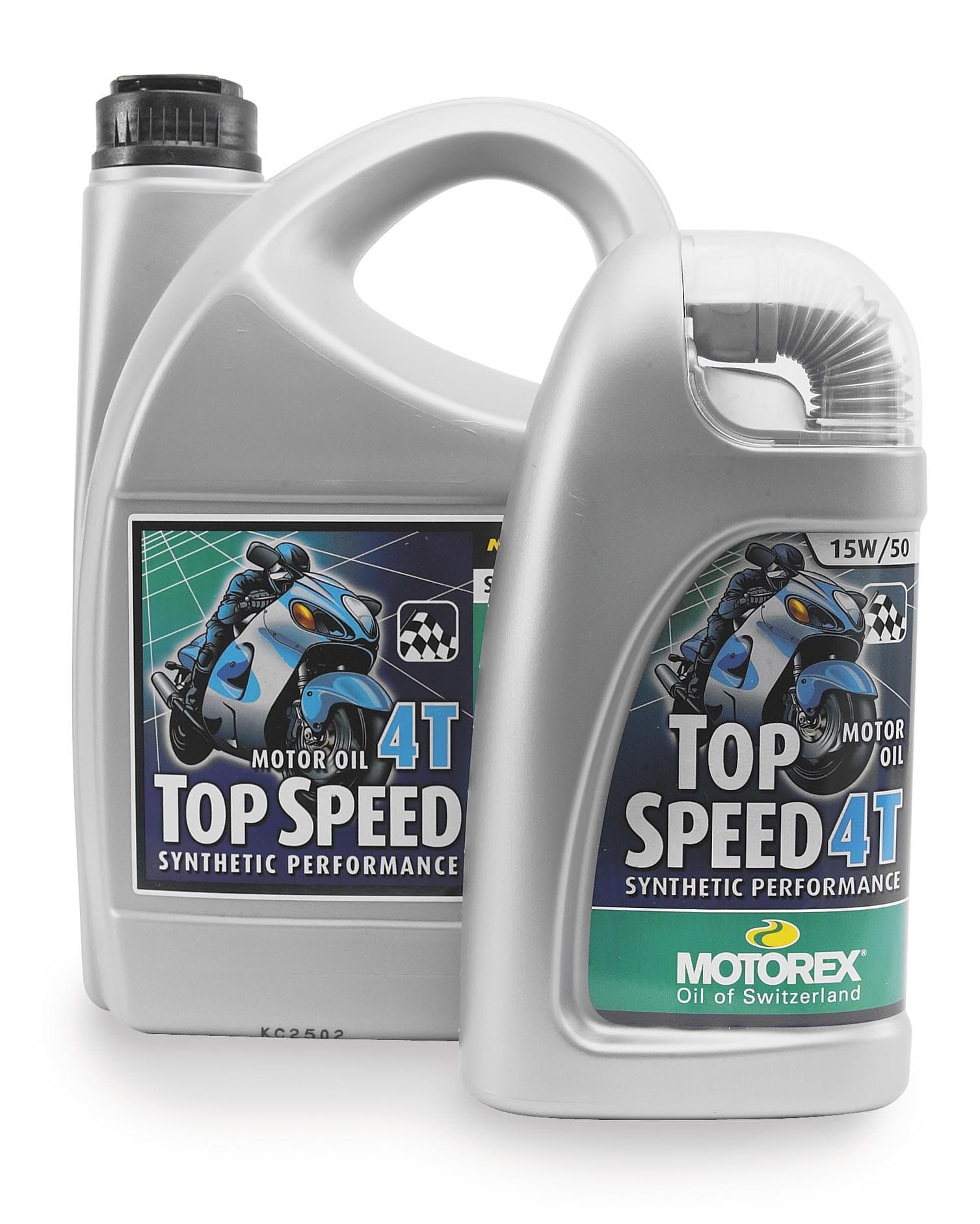 Motorex TOPSPD 4T 15W50 100% SYN 1LTR Engine Oil Top Speed 4T - 435-100
