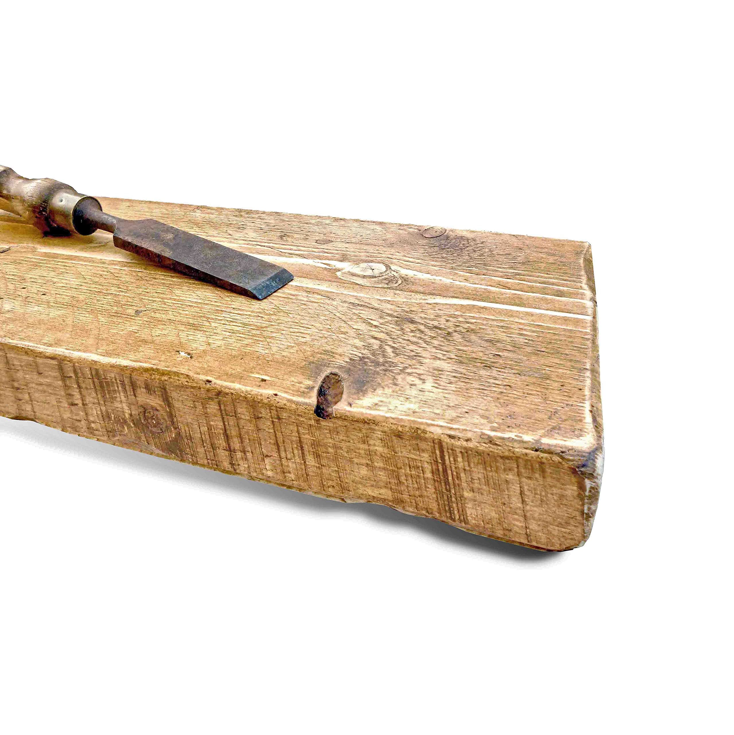 Ben Simpson Furniture Handmade Reclaimed Floating Shelf | 22 x 130 cm | Walnut