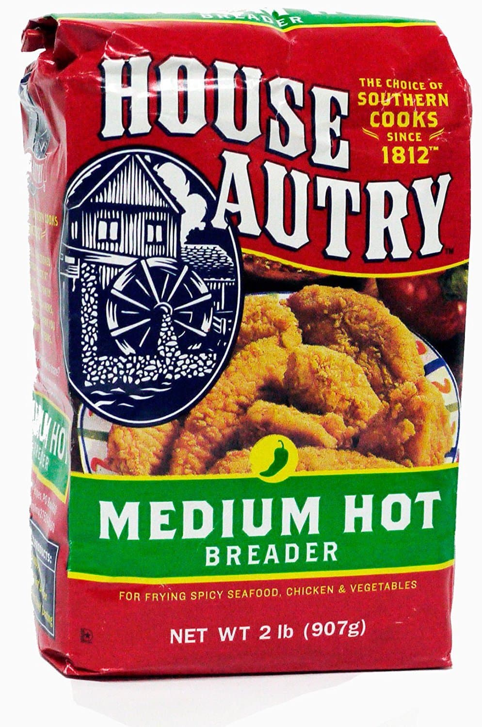 HOUSE AUTRY Medium HOT BREADER for Frying Seafood Chicken & Vegetables 907g