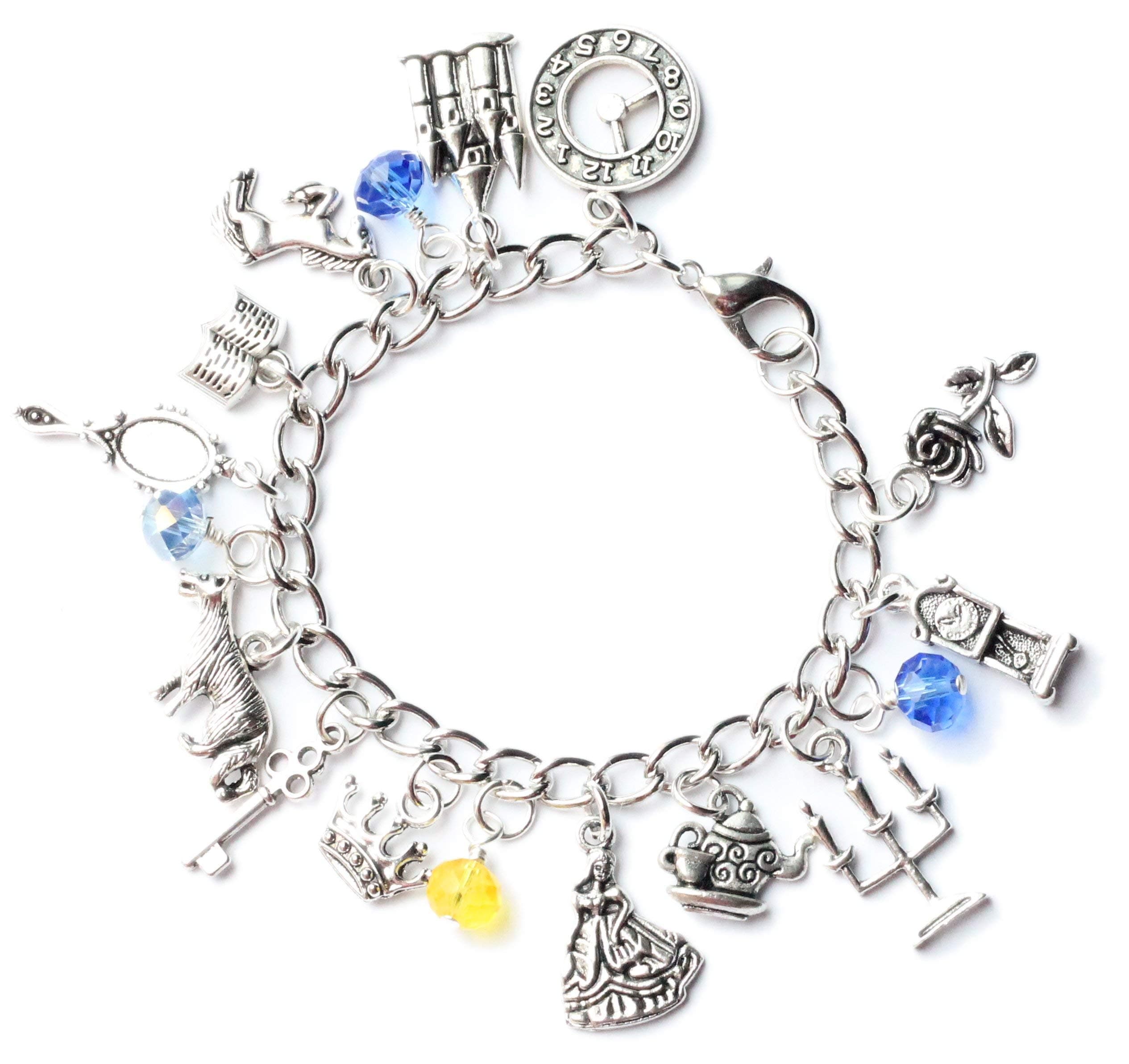 Beauty and the Beast Charm Bracelet