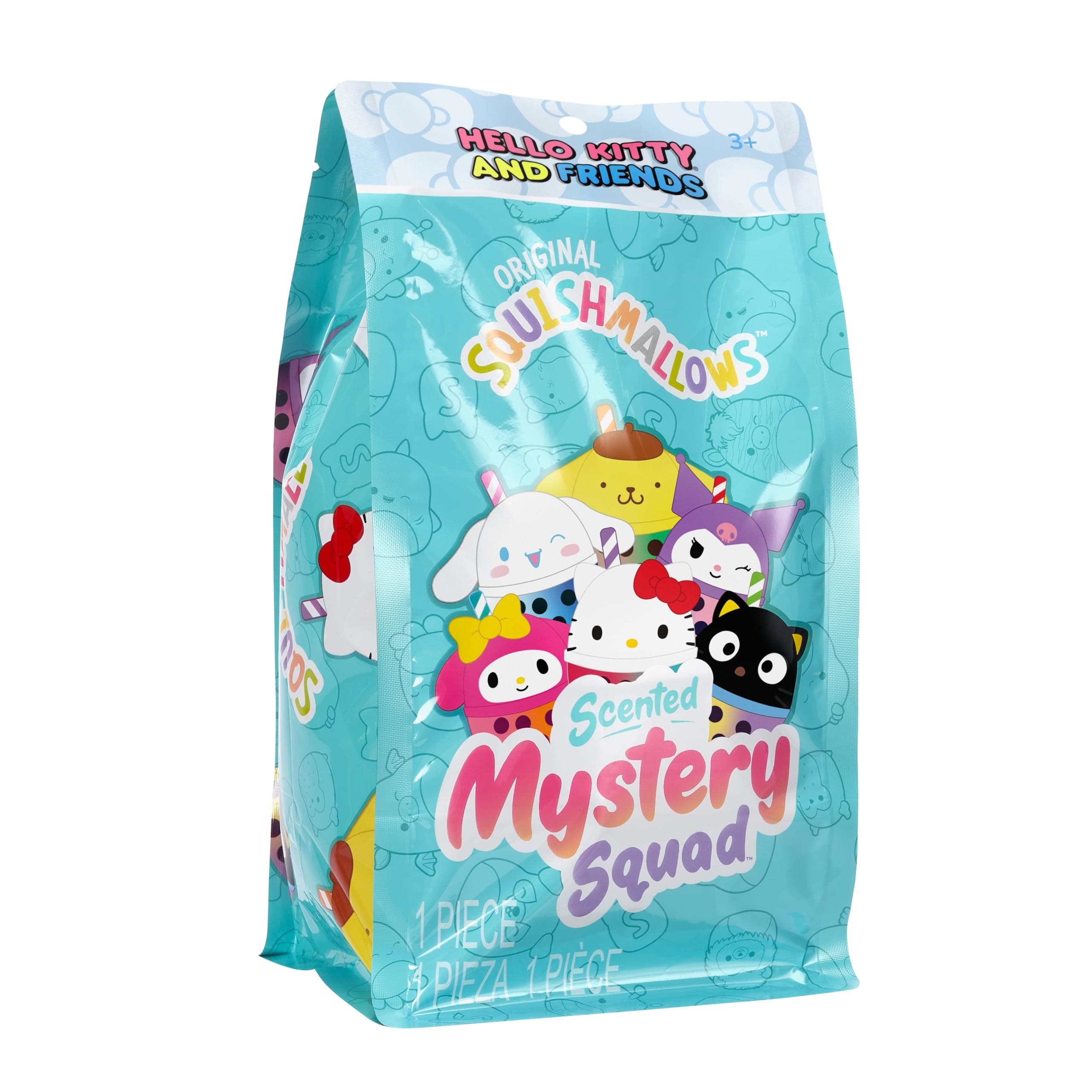 Squishmallows Original Sanrio 8in Scented Boba Mystery Squad – Official Jazwares Plush (Little)