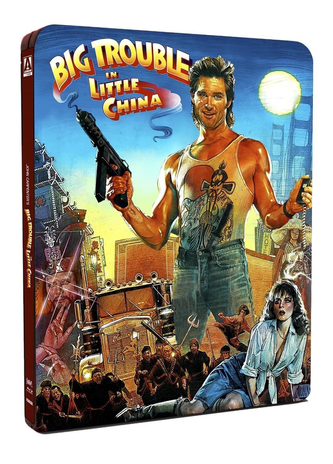Big Trouble in Little China UK Limited Blu-Ray Steelbook Arrow Edition Region B