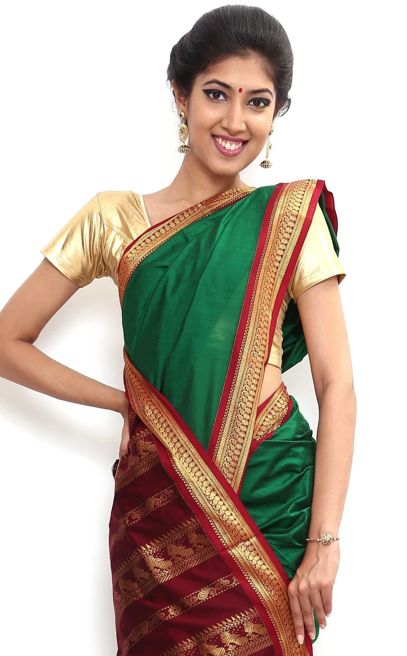 South Karantaka Span Cotton Silk Saree