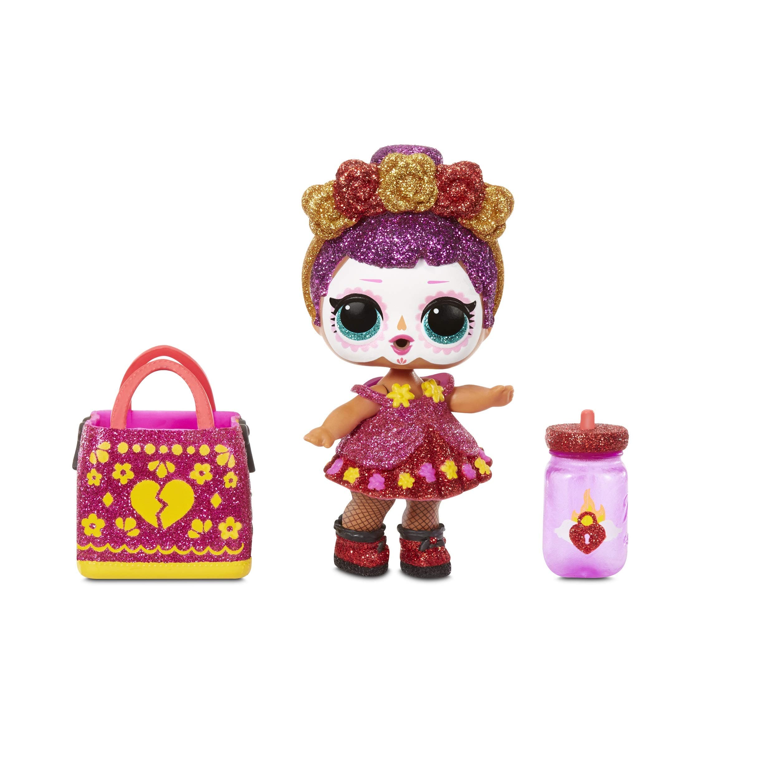 Spooky Sparkle Limited Edition Bebé Bonita with 7 Surprises, Including Glow-in-The-Dark Doll