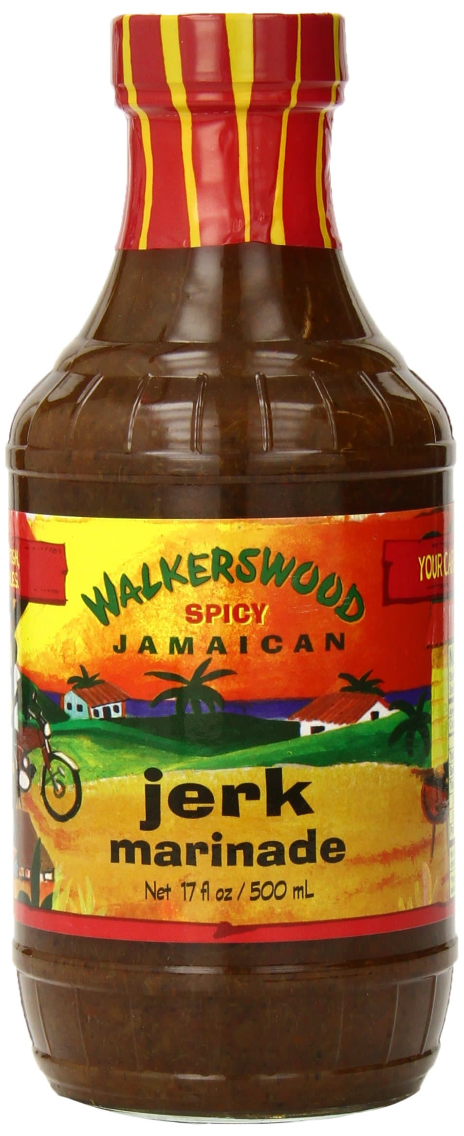 Jerk Marinade,Glass 17 Ounce