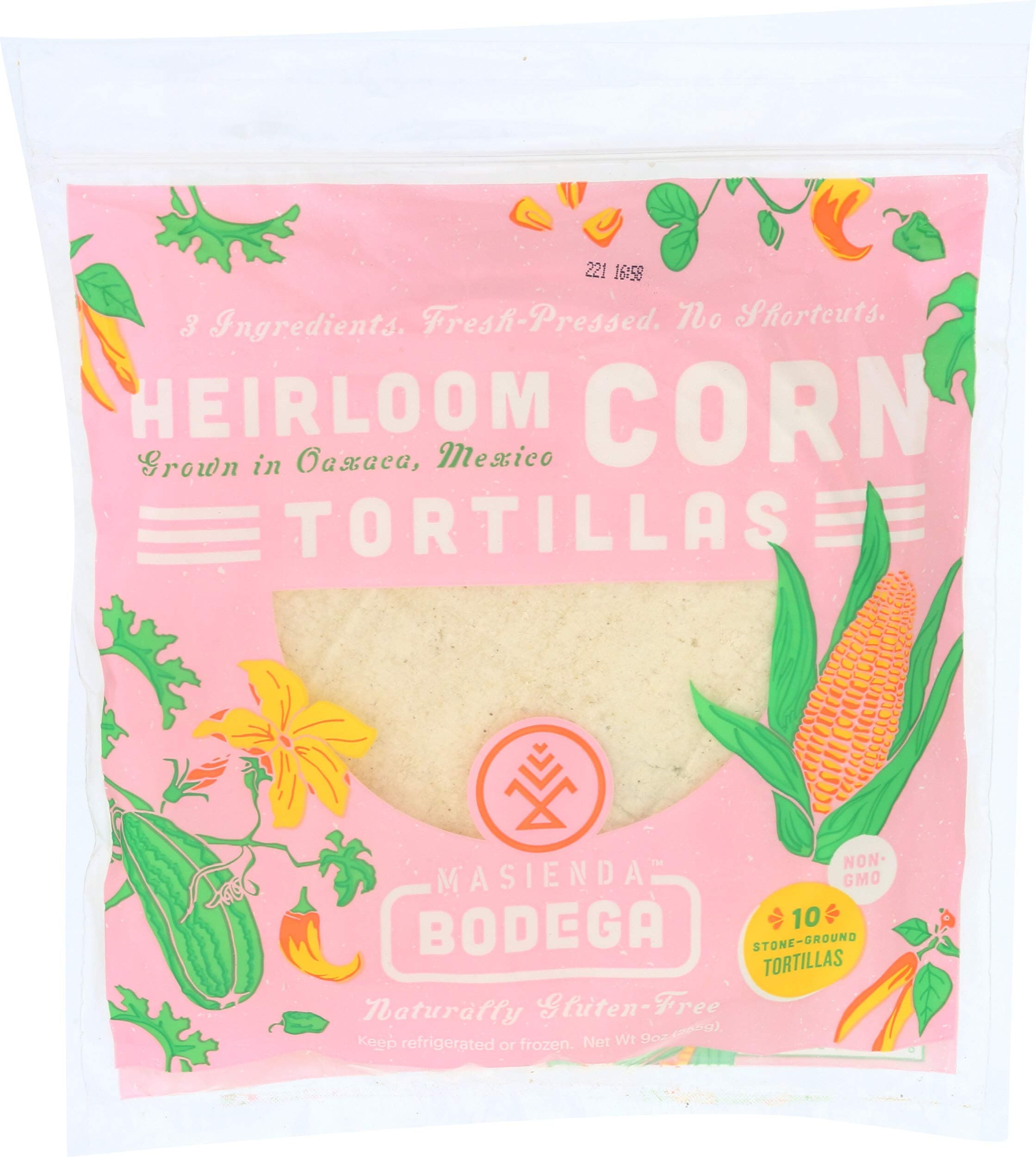 Masienda Heirloom Corn Tortillas, 10 Ct (frozen)
