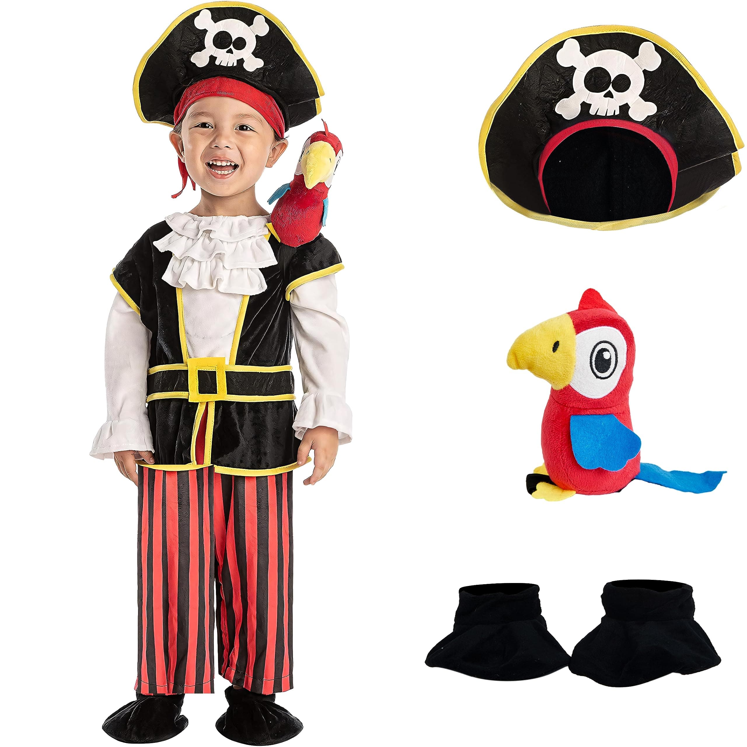 Spooktacular Creations Baby Pirate Costume for Infant Halloween Trick or Treating,Dress-up Parties