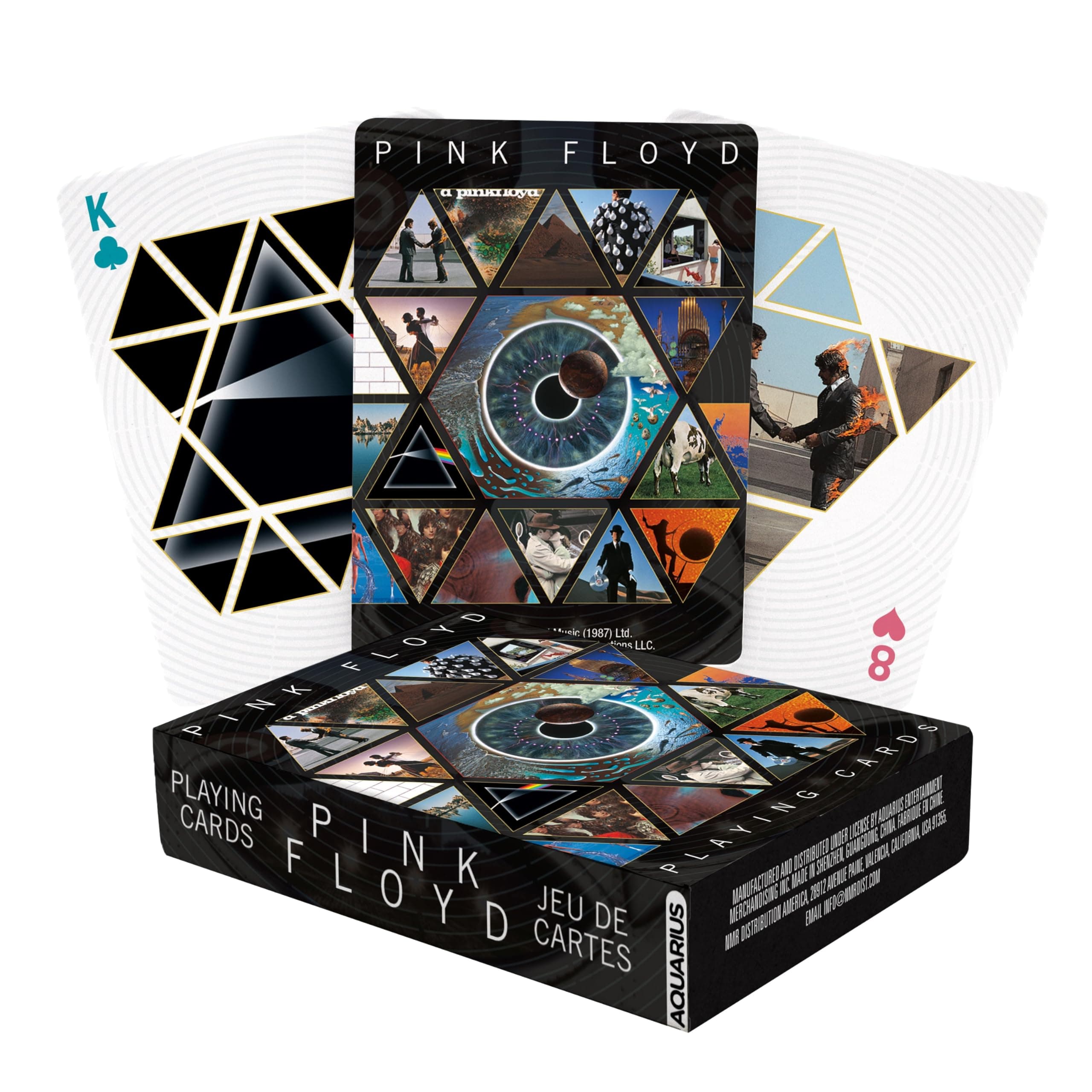 AQUARIUS Pink Floyd Playing Cards