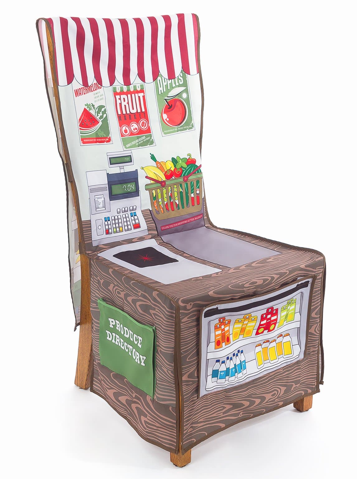 Little Adventures LA-64013-NG Little Grocery Market Chair Cover