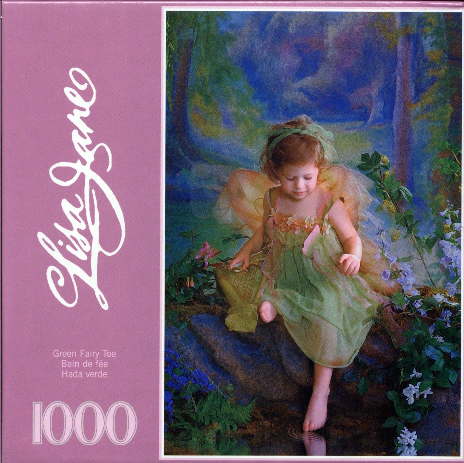 Lisa Jane 1000-Piece Jigsaw Puzzle "Green Fairy Toe"