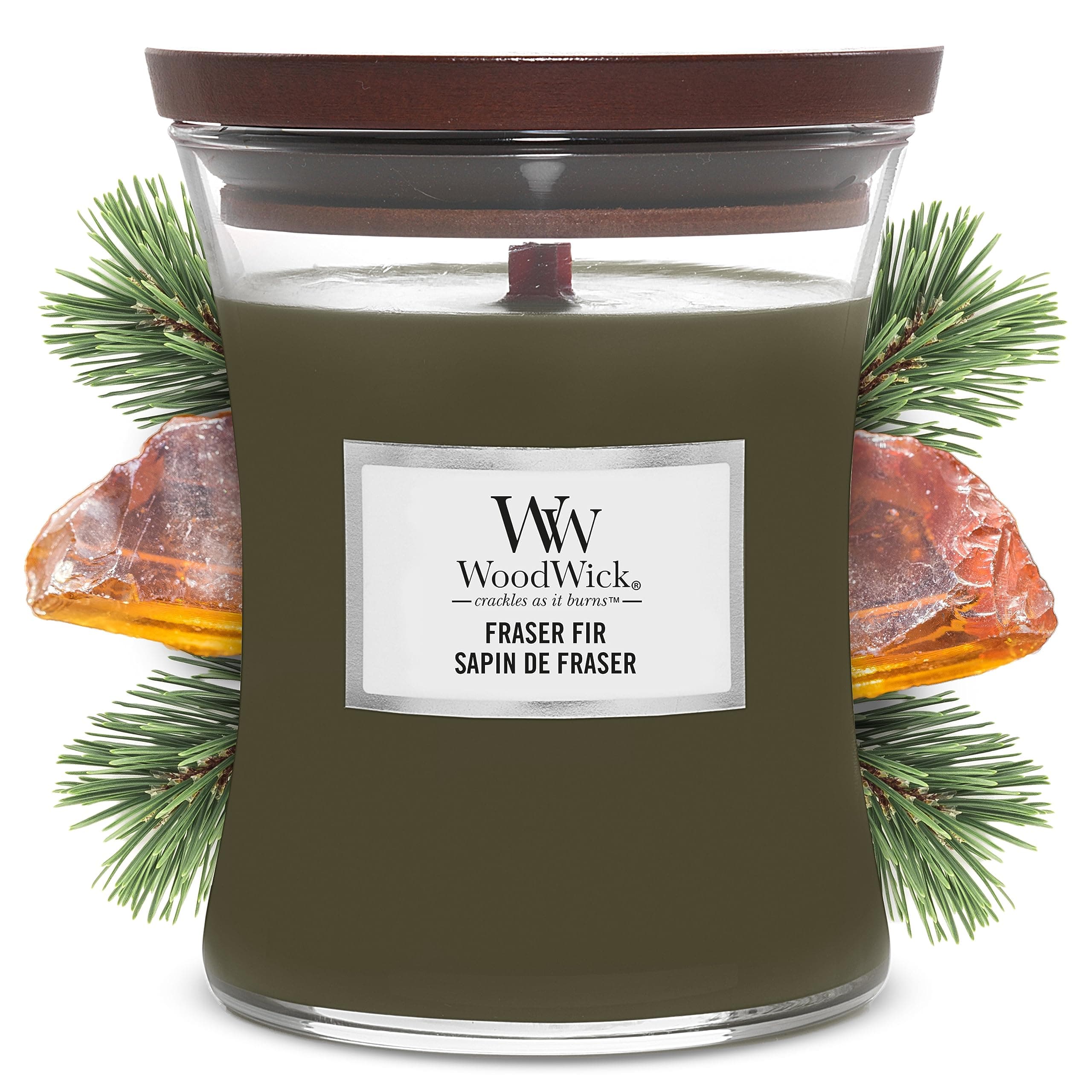WOODWICK candle medium Frasier Fir 92175E