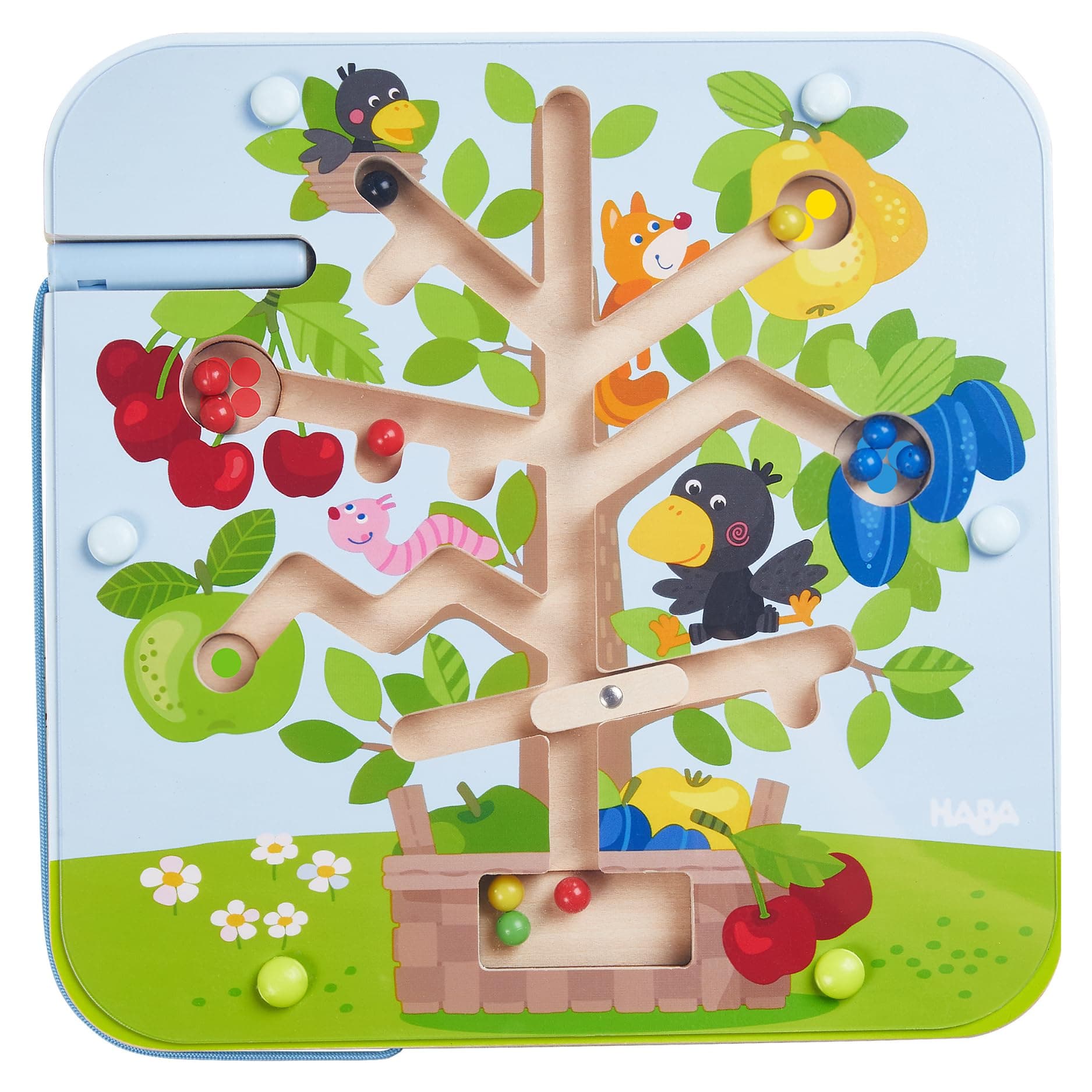 Magnetic The Raven Fruit Teo Game, Multicoloured 306083