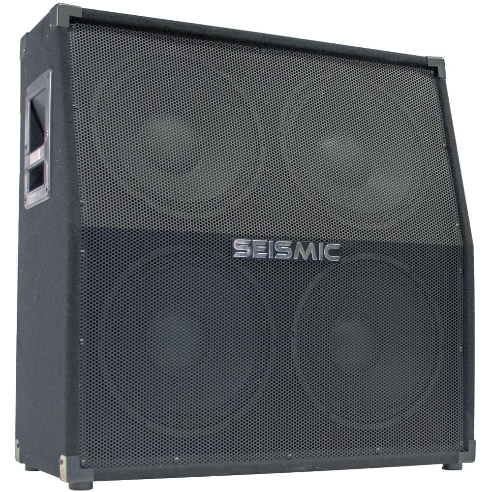Seismic Audio412 Slant GUITAR SPEAKER CABINET - 4x12 400 Watts PA/DJ PRO AUDIO