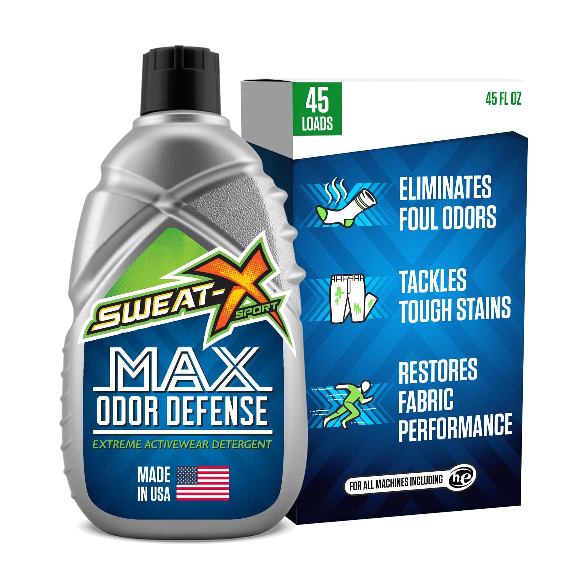X Sport Max Odor Defense Extreme Activewear Detergent