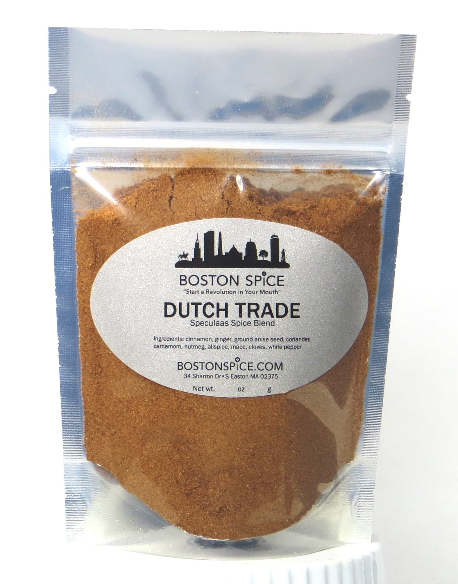Boston Spice Dutch Trade Speculaas Speculoos Handmade Baking Seasoning Mix Blend Windmill Cookies Cakes Fudge Pancakes Holland Ice Cream Dessert Brownies Protein Shakes Smoothies wt. 2oz/57g 1/2 Cup