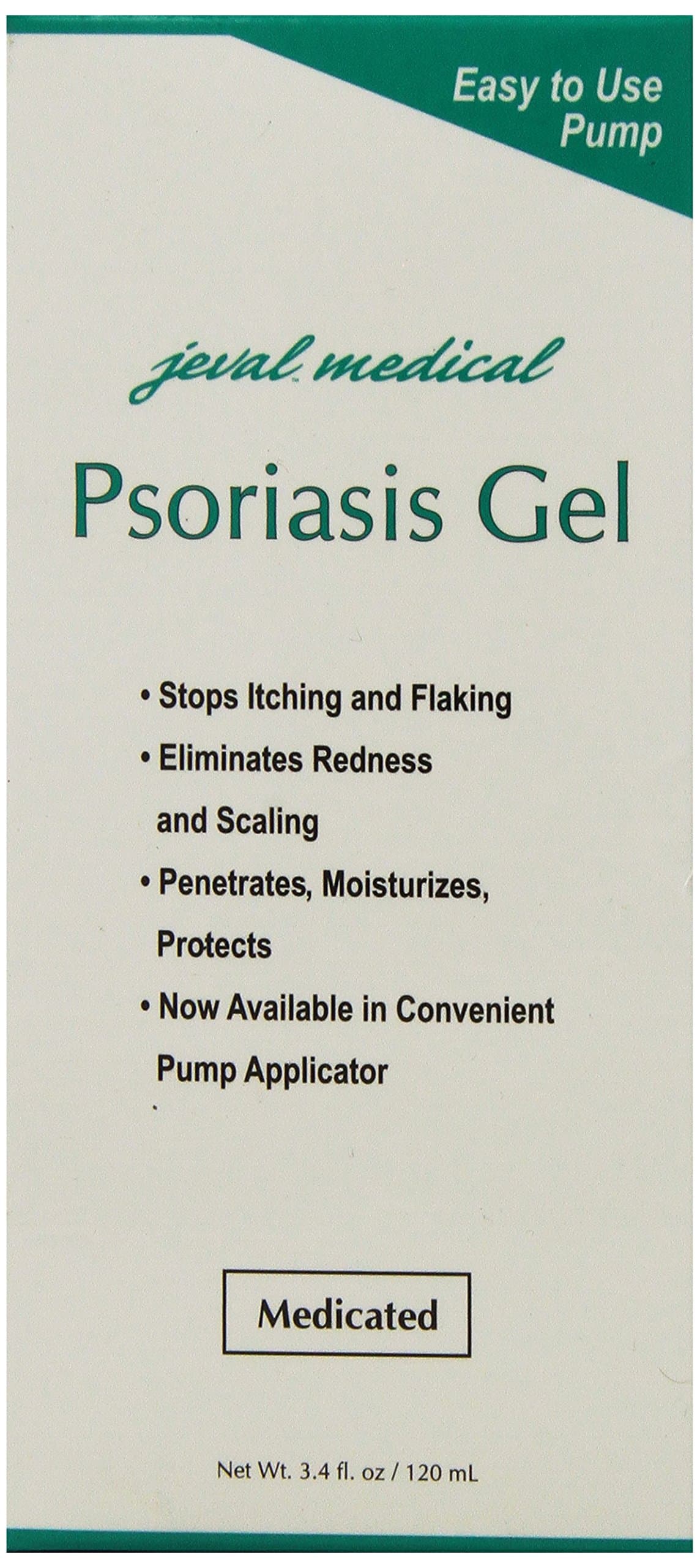 Jeval Medical Psoriasis Gel, 3.4 Ounce