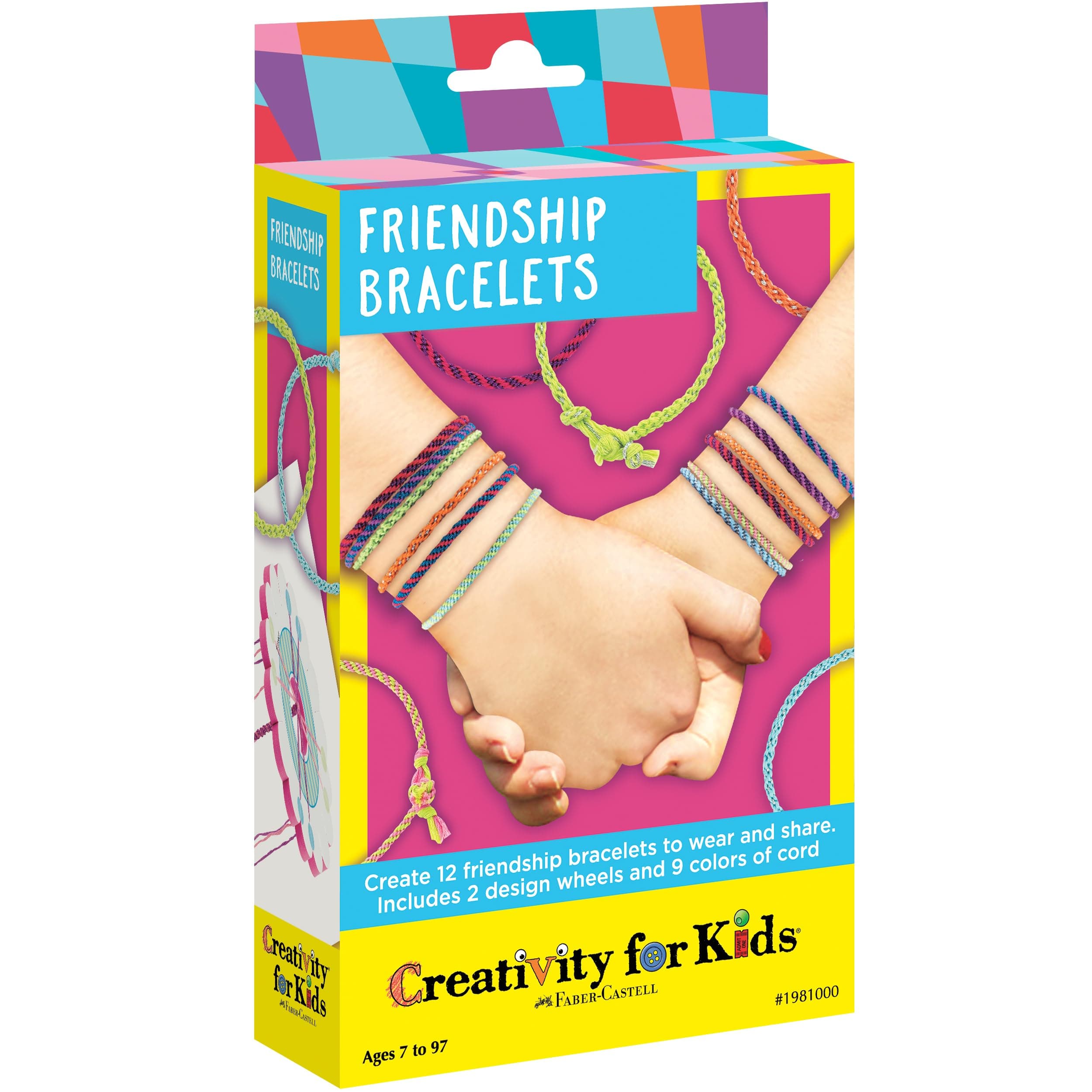 Creativity for KidsWest Design Junior Selection Friendship Bracelets Mini Kit