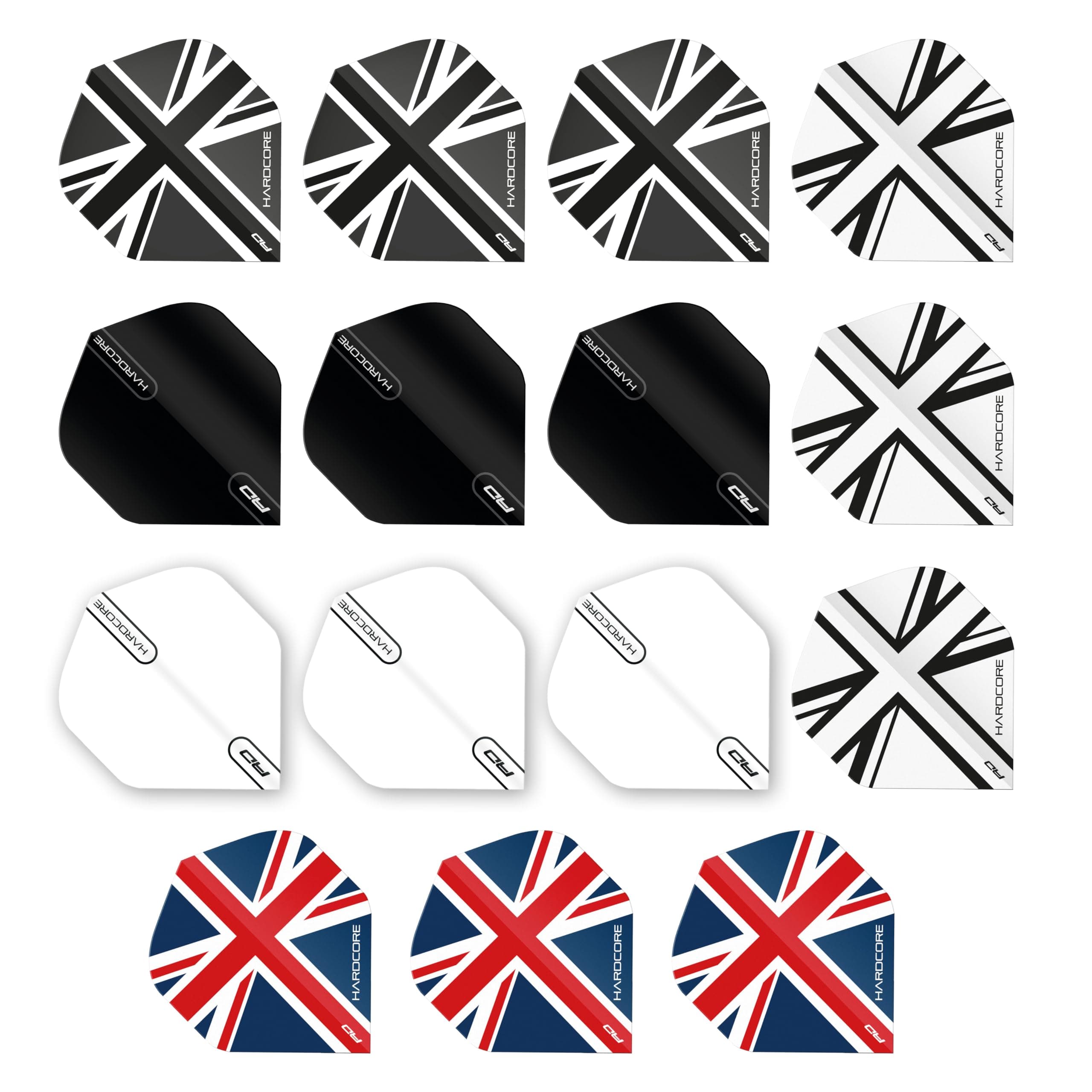 Selection Pack Extra Thick Standard Dart Flights, Checkout Card
