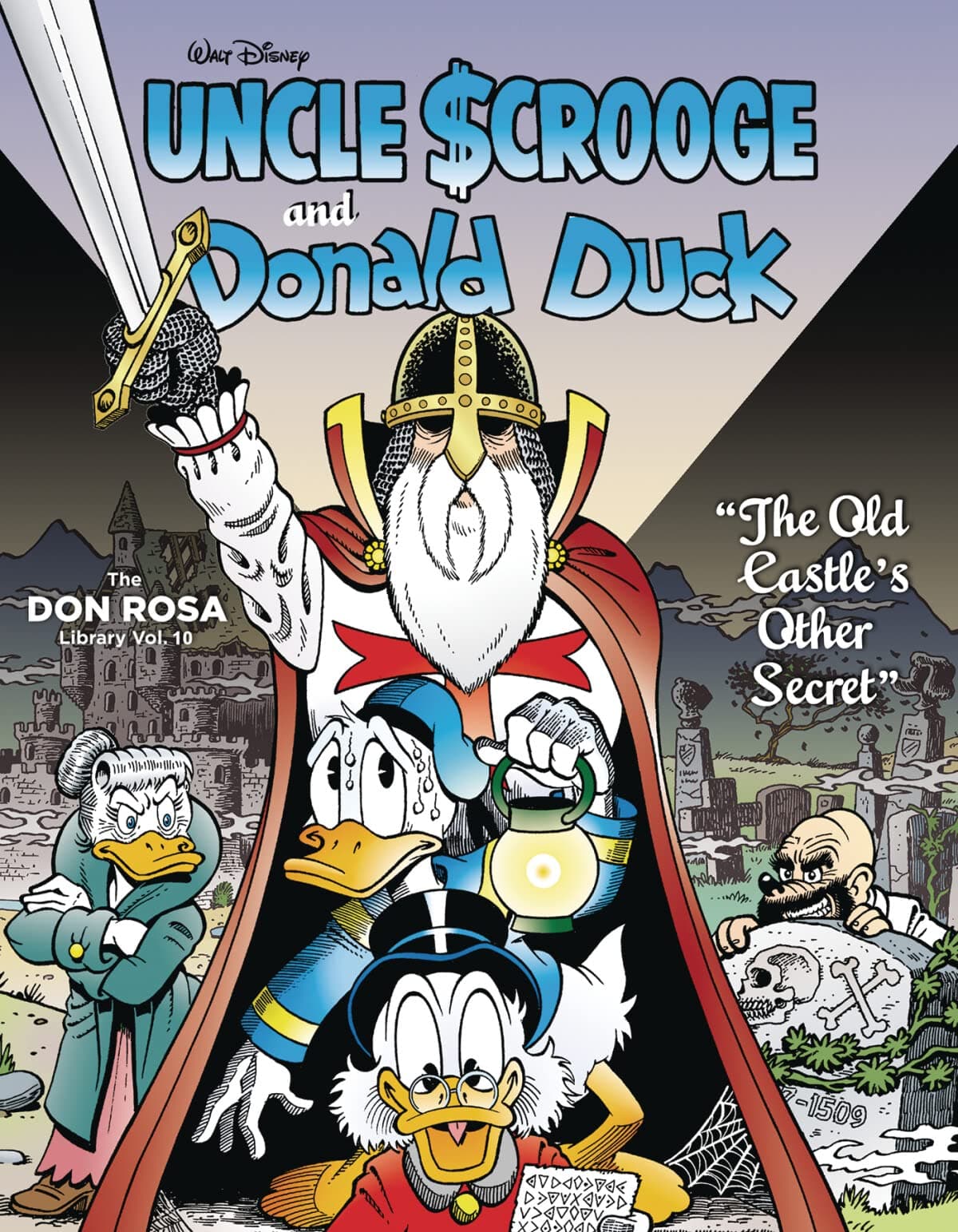 Walt Disney Uncle Scrooge and Donald Duck: The Old Castle's Other Secret (Don Rosa Library, 10) Hardcover – 14 Nov. 2018
