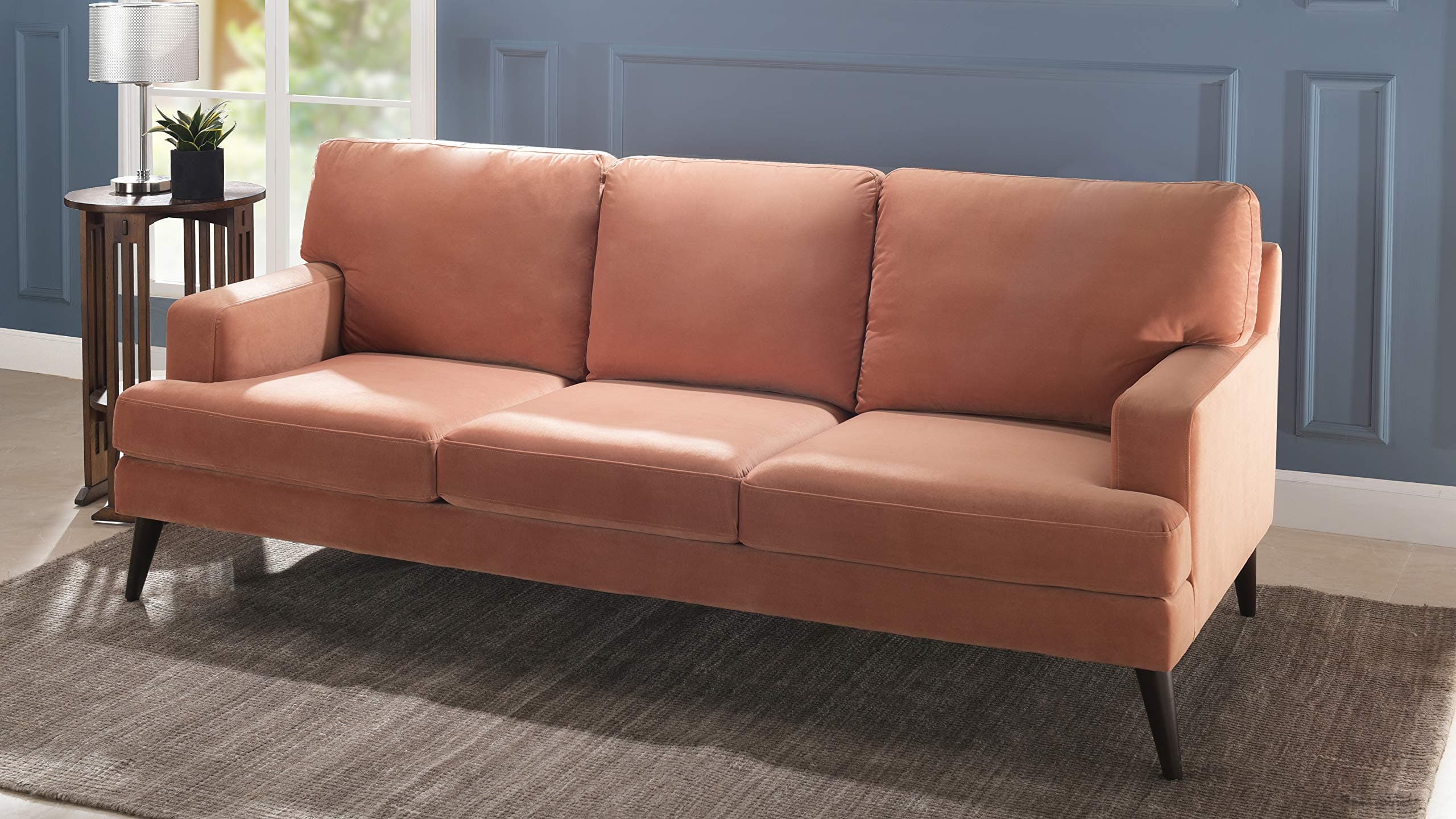 Jennifer Taylor Enzo Sofa, Orange