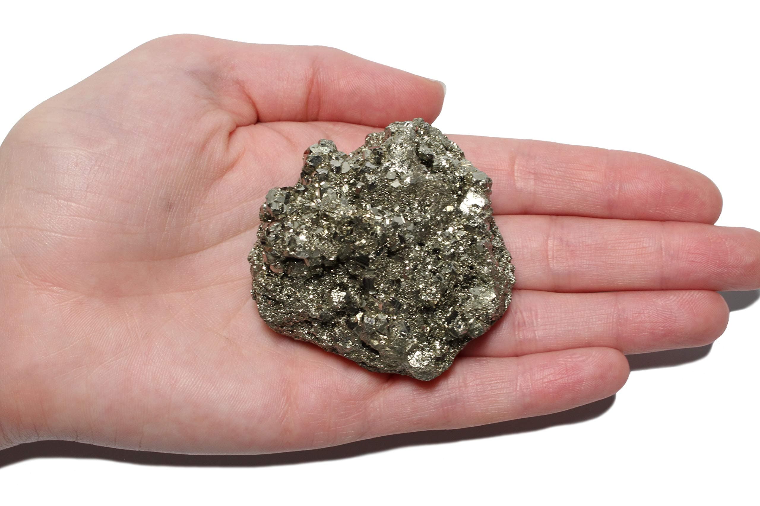 Dey Designs Large Pyrite Chunk Fools Gold Specimen Iron Pyrite Raw Crystal Stones Healing Crystals Raw Natural Rough Stones Crystal Healing Stones