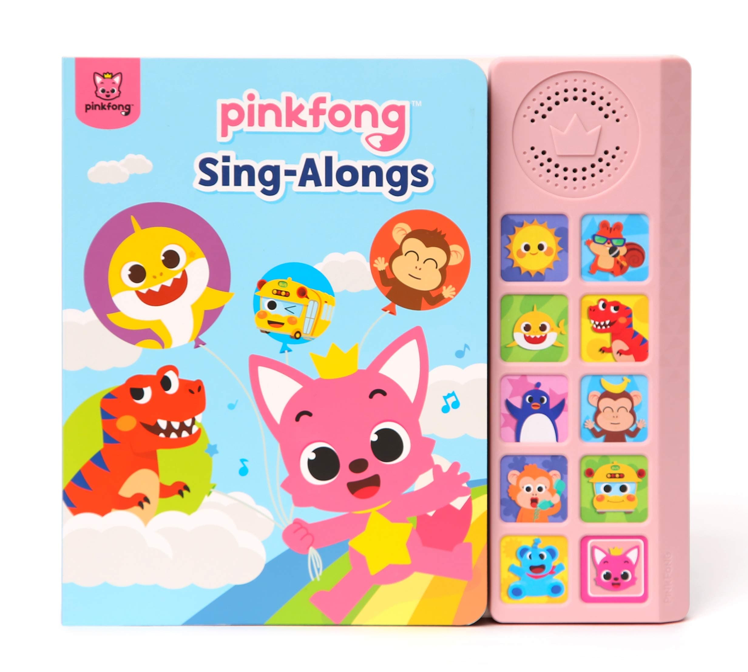 Sing-Alongs 10 Button Sound Book | Baby Shark Toys | Learning & Education Toys | Interactive Baby Books for Toddlers 1-3 | Gifts for Boys & Girls