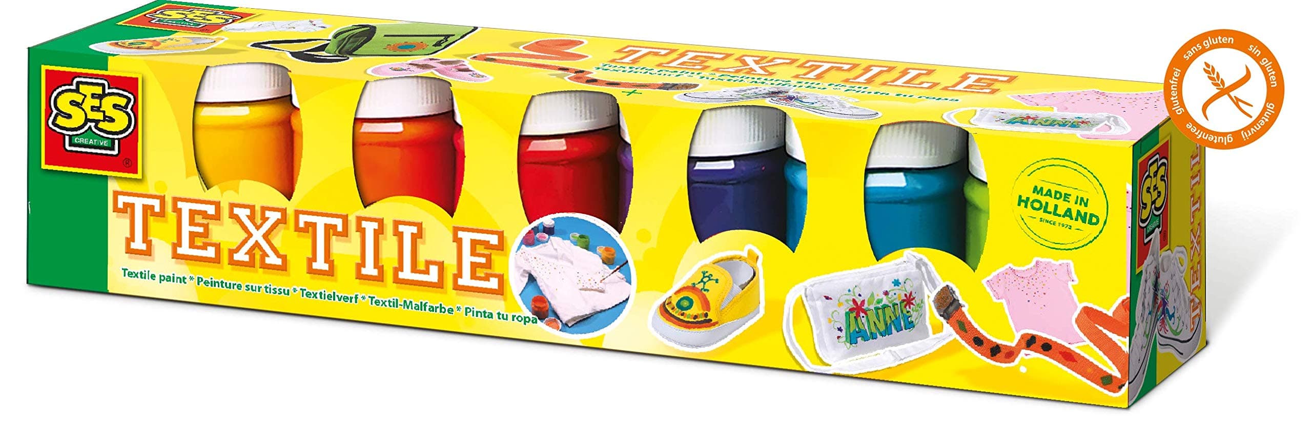 Ses - 00331 - Creative Leisure - Modern Textile Painting 6 x ± 45 ml