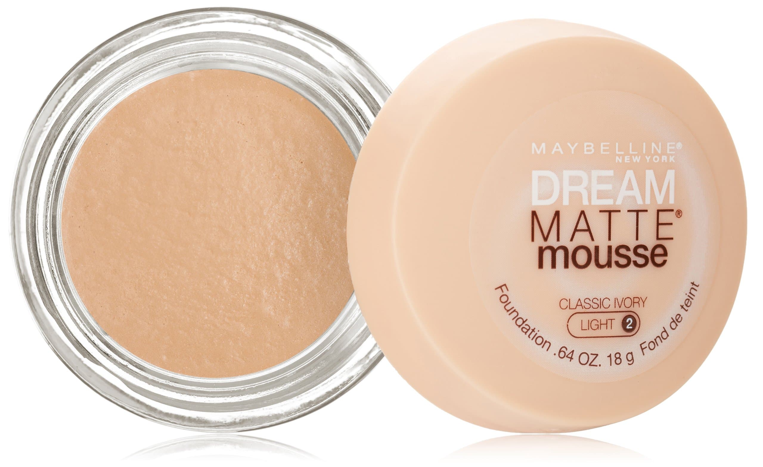 New York Dream Matte Mousse Foundation, Classic Ivory, 0.64 Ounce
