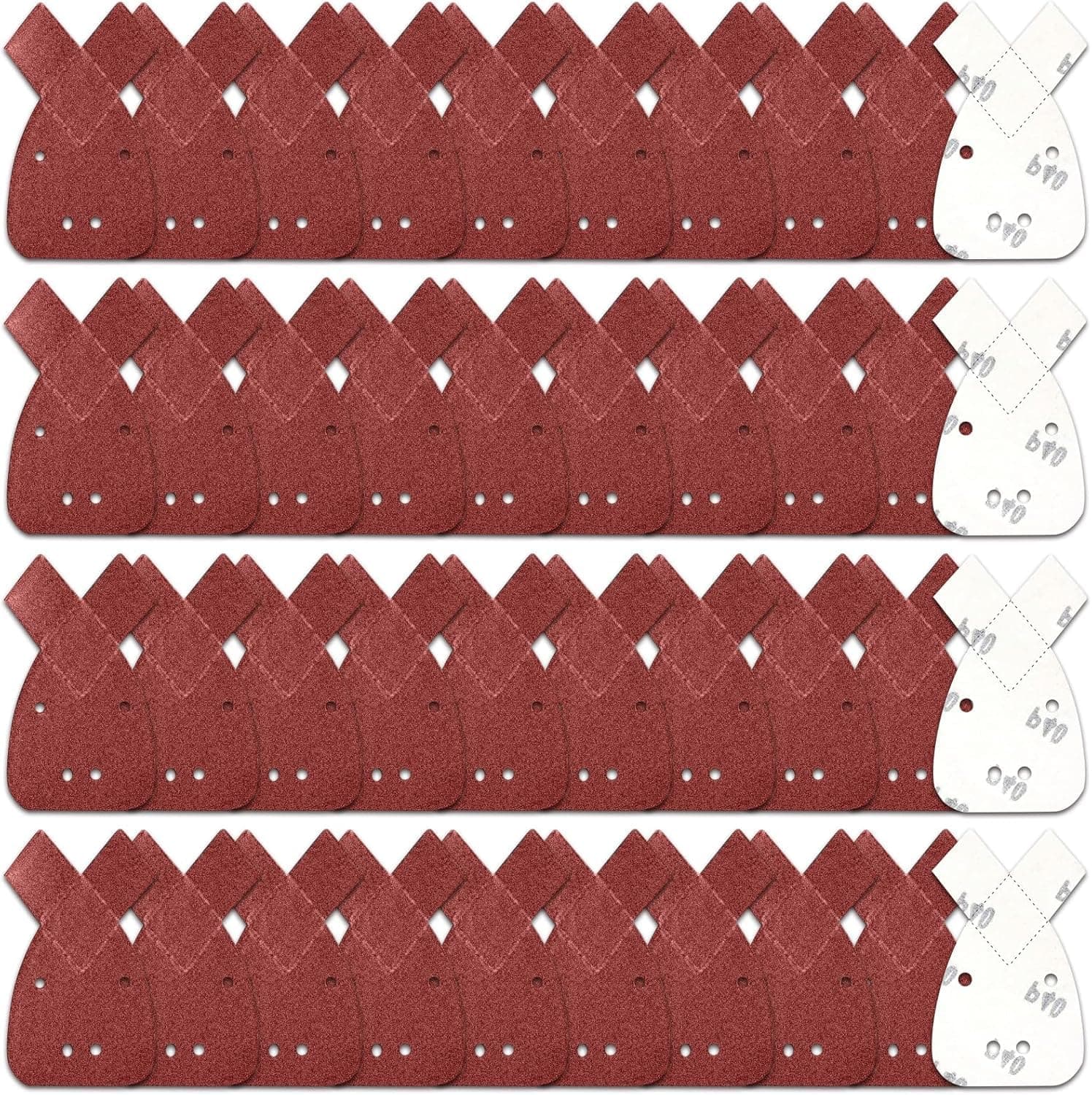 Black Decker Mouse Sanding Discs 40 Pack Palm Sander Sandpaper Mouse Sanding Sheets Assorted Grits 40/60/80/120 Fits Black and Decker Detail Hand Sander