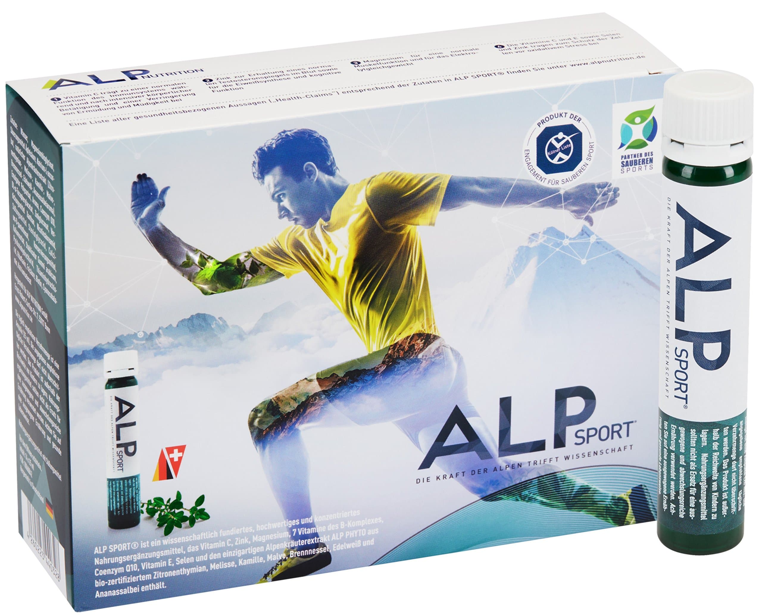 ALP Sport Liquid Multi-Vitamin Supplement (1 Count) Including Vitamin b Complex, Magnesium, zinc, coenzyme Q10, Selenium, Vitamin C and E