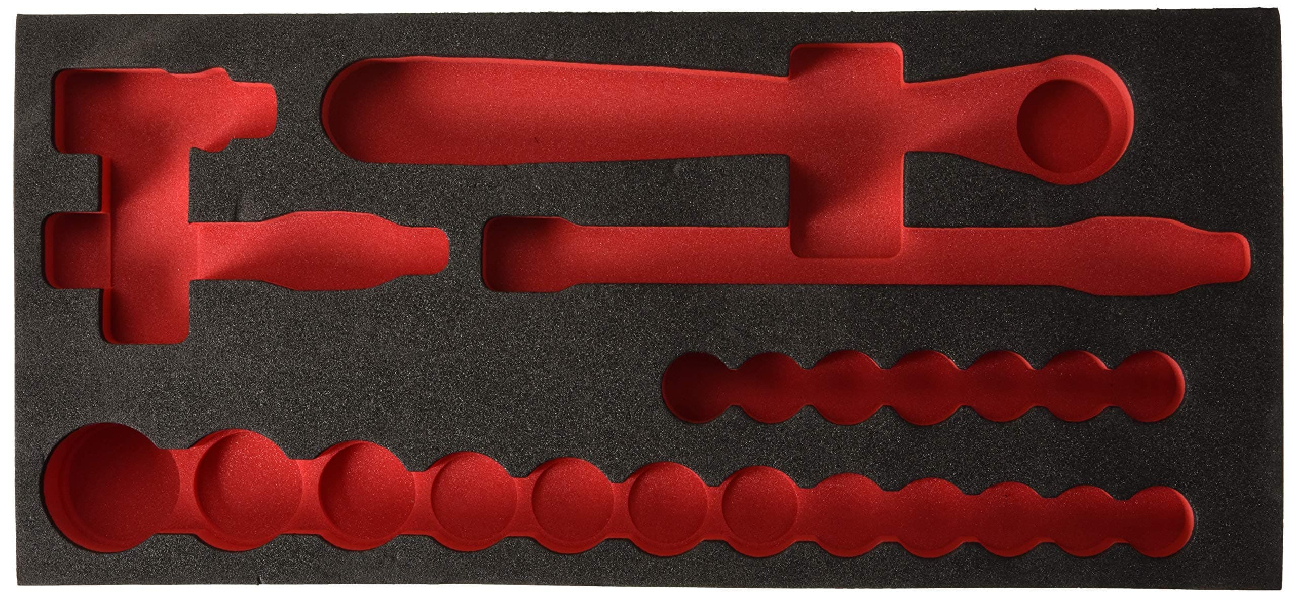 Facom PM.MODS161-3 Foam Tray, Black/Red