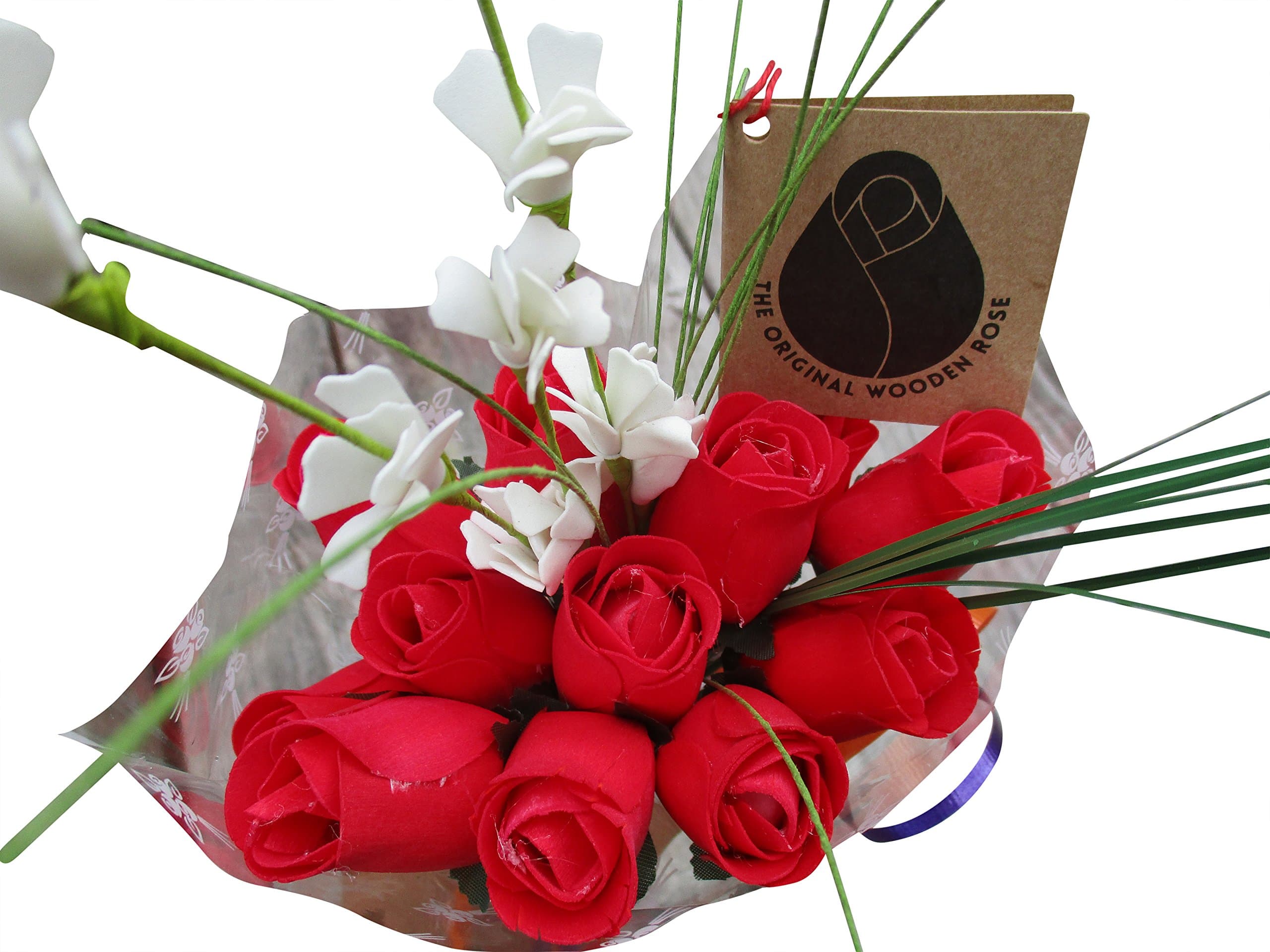 Valentines Day All RED Flower Bouquet (1 Dozen)
