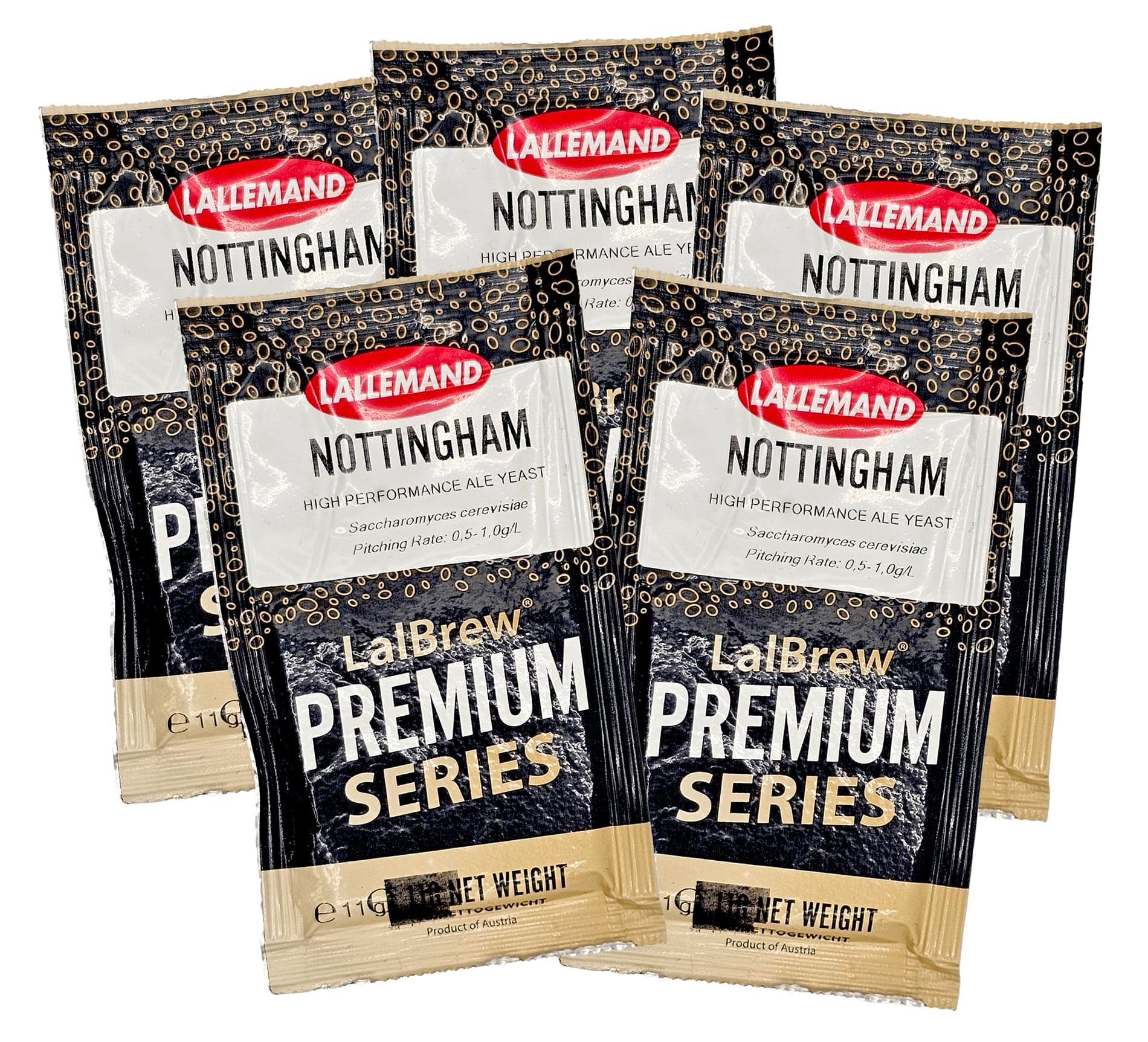 Danstar Lallemand Nottingham Ale Yeast - 5 Packets