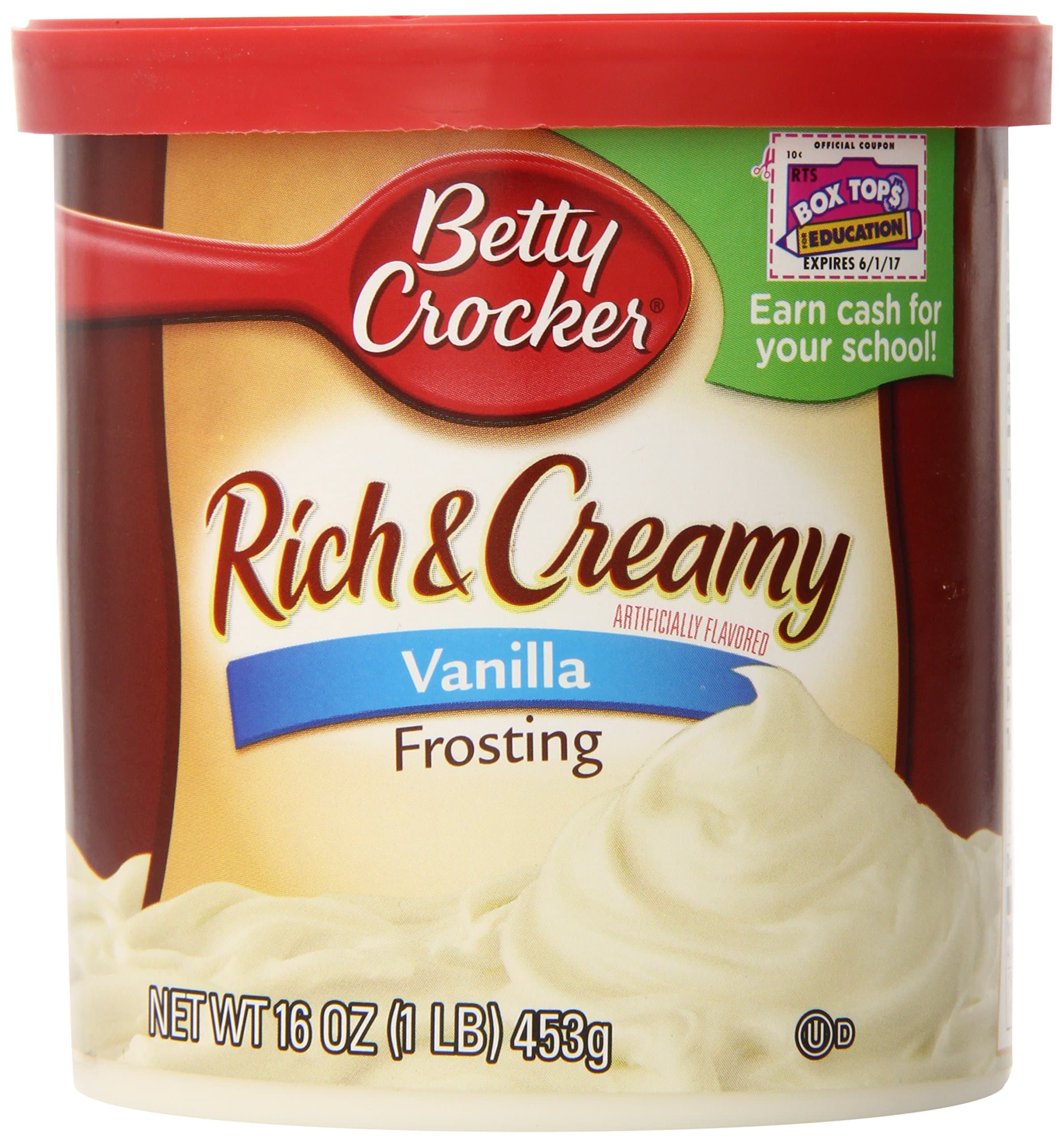 Betty Crocker, Frosting, Vanilla, 16 Ounce