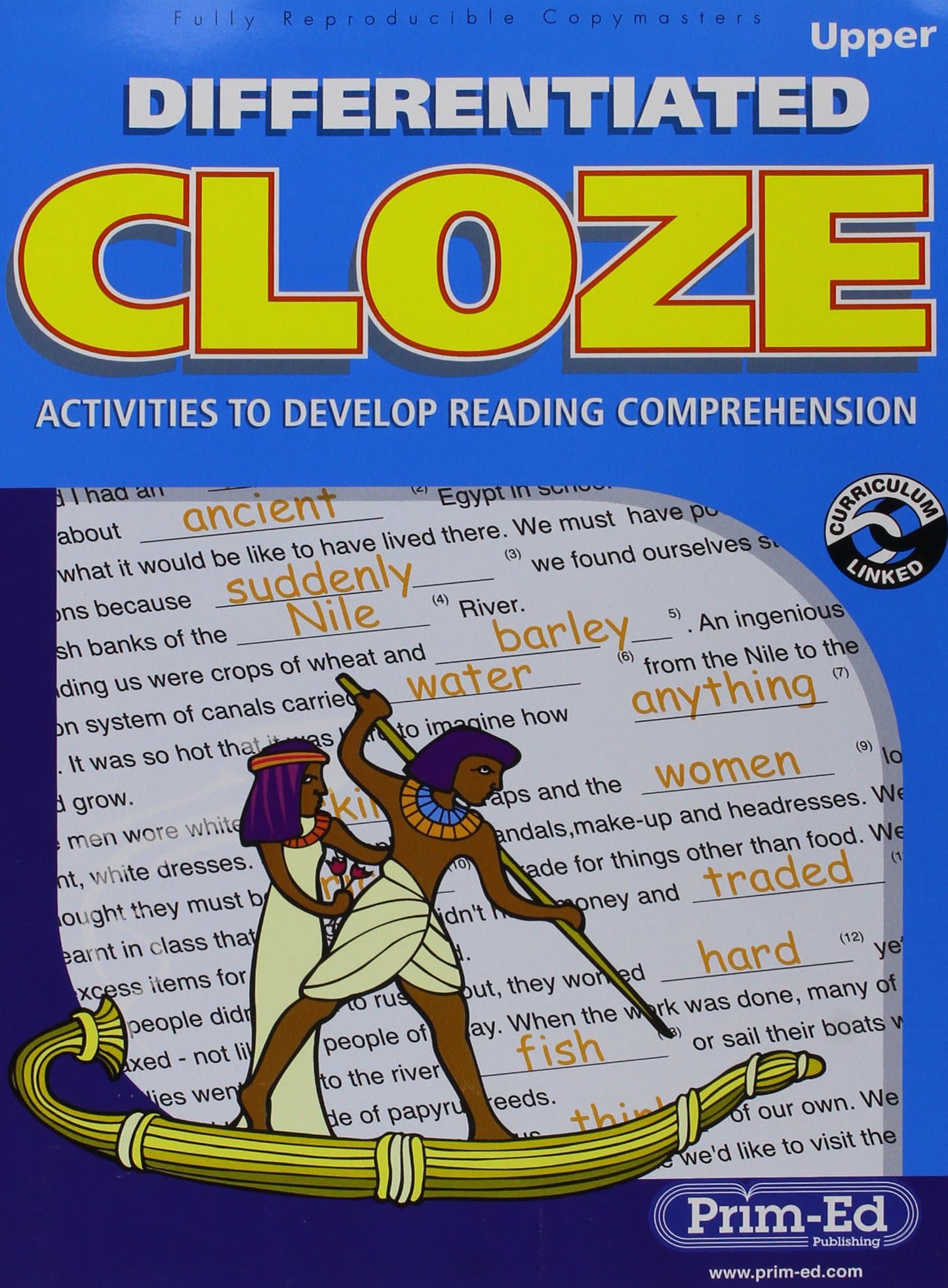 Differentiated Cloze: Upper