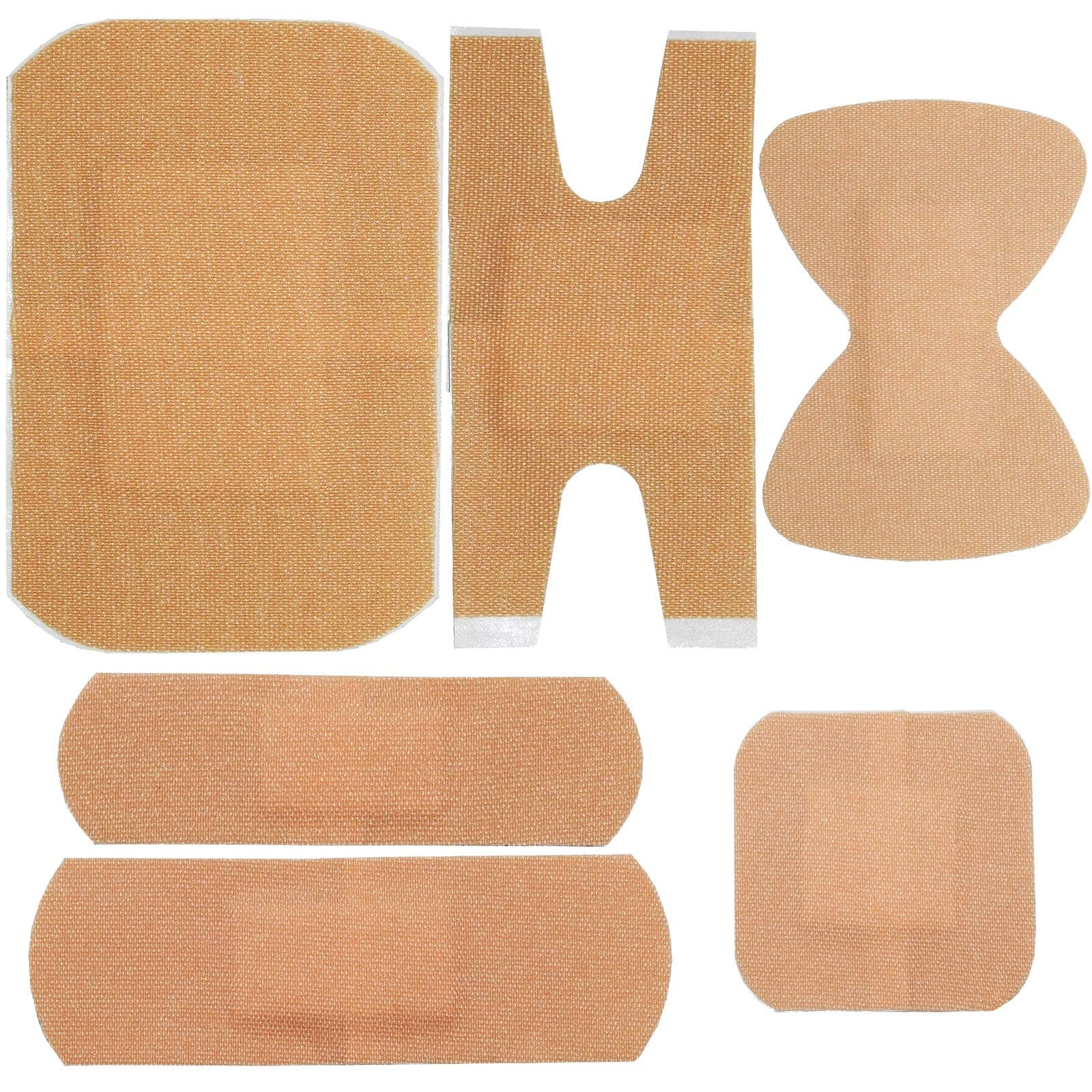 Blue Lion Fabric Assorted Multipack First Aid Medical CE Sterile Packed Plasters - 3 Boxes (300 Plasters)