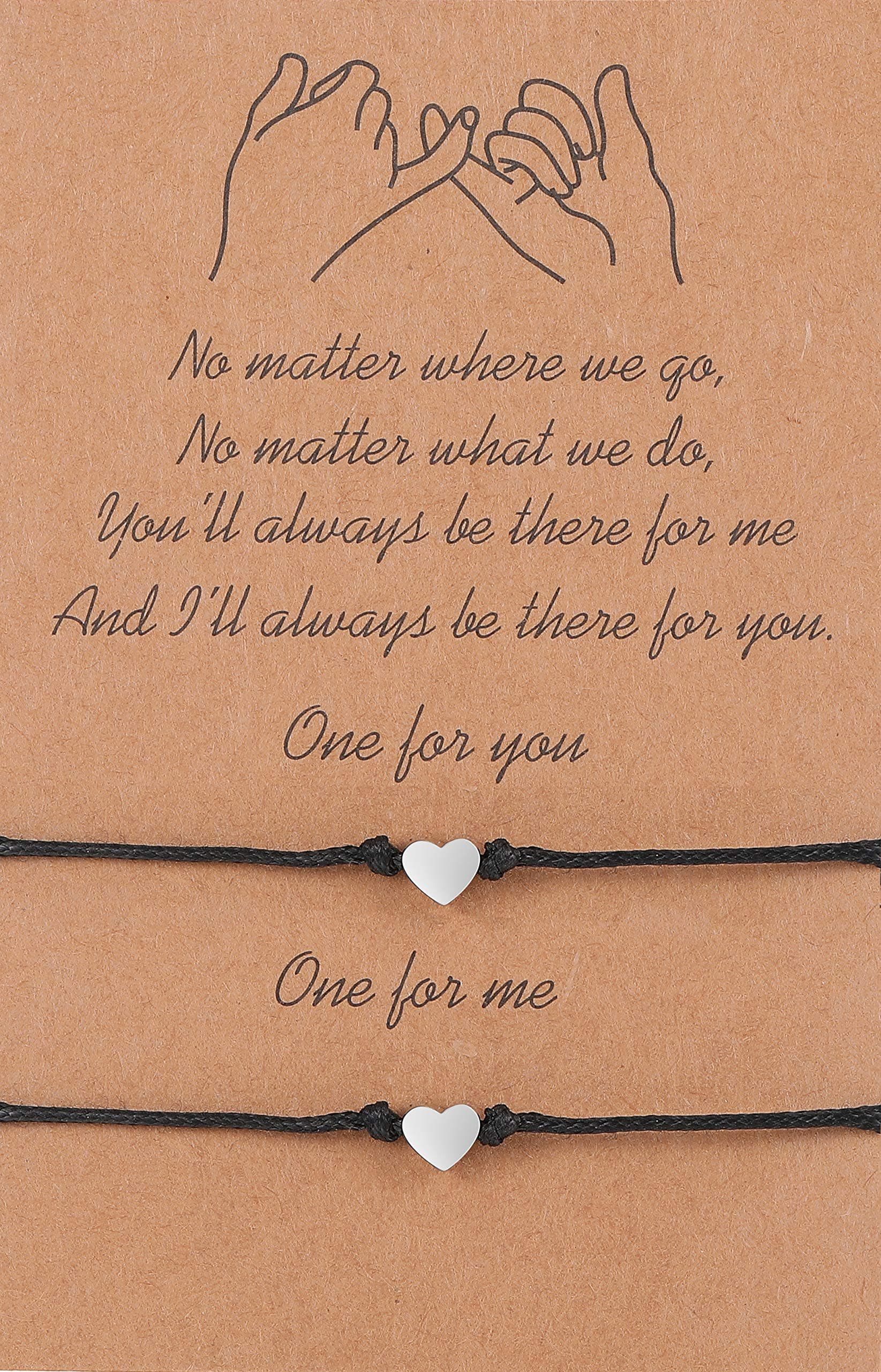 Pinky Pomise Distance Matching Bracelets Elephant compass Infinity Bracelet for Best Friends Couple Family Women Men