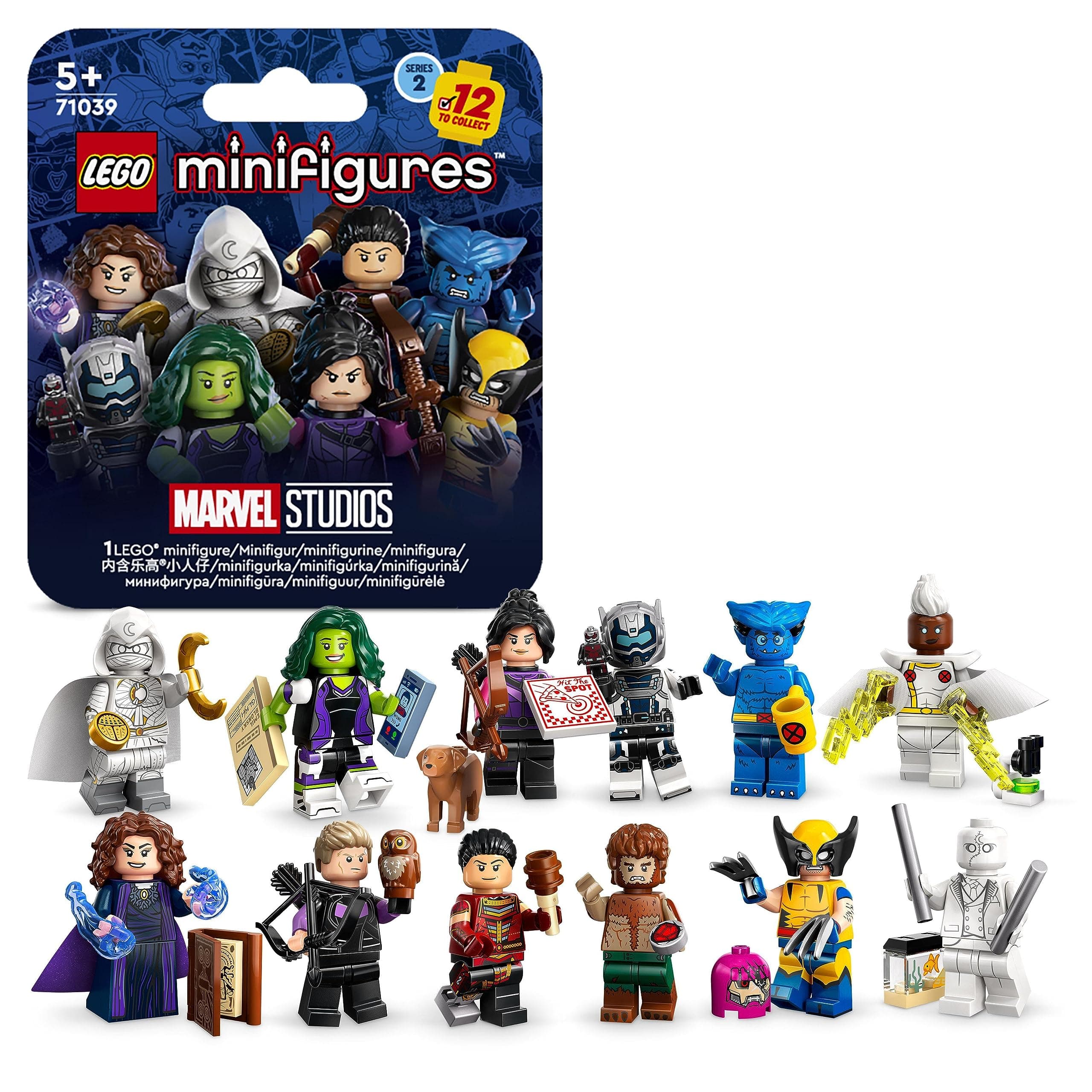LEGO Minifigures Marvel Series 2 71039 Building Toy Set (1 of 12 to Collect)