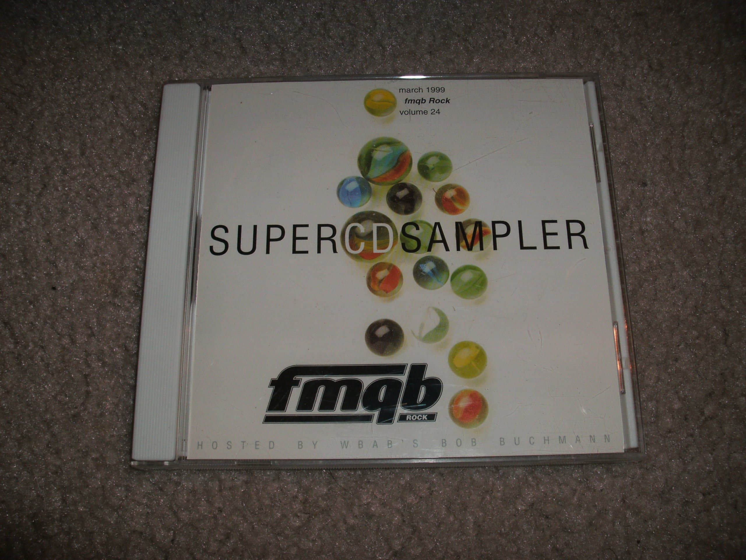 FMQB SUPER CD SAMPLER MARCH 1999 VOLUME 24 HOSTED BY WBAB 102.3 LONG ISLAND BOB BUCHMANN