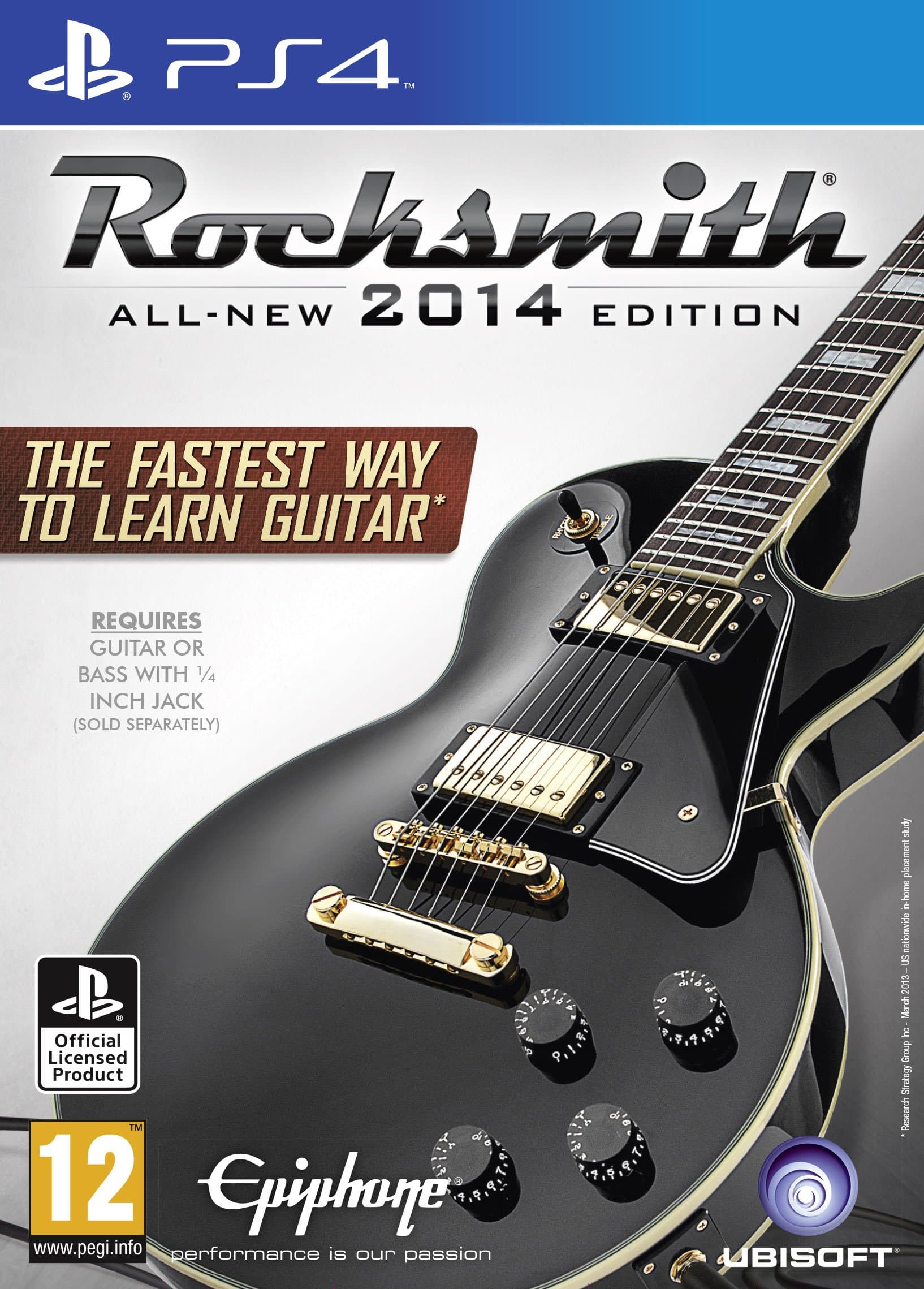 Rocksmith - 2014 Edition with Real Tone Cable (PS4) (PS4)