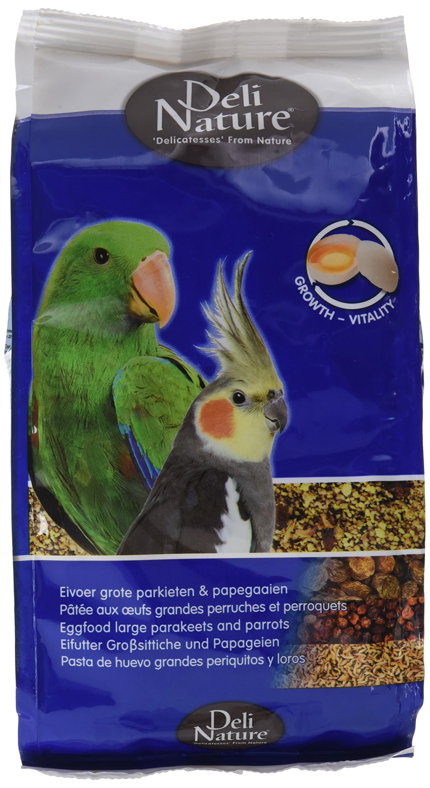 Deli Nature Parrot / Parakeet Egg Food , 800 gram