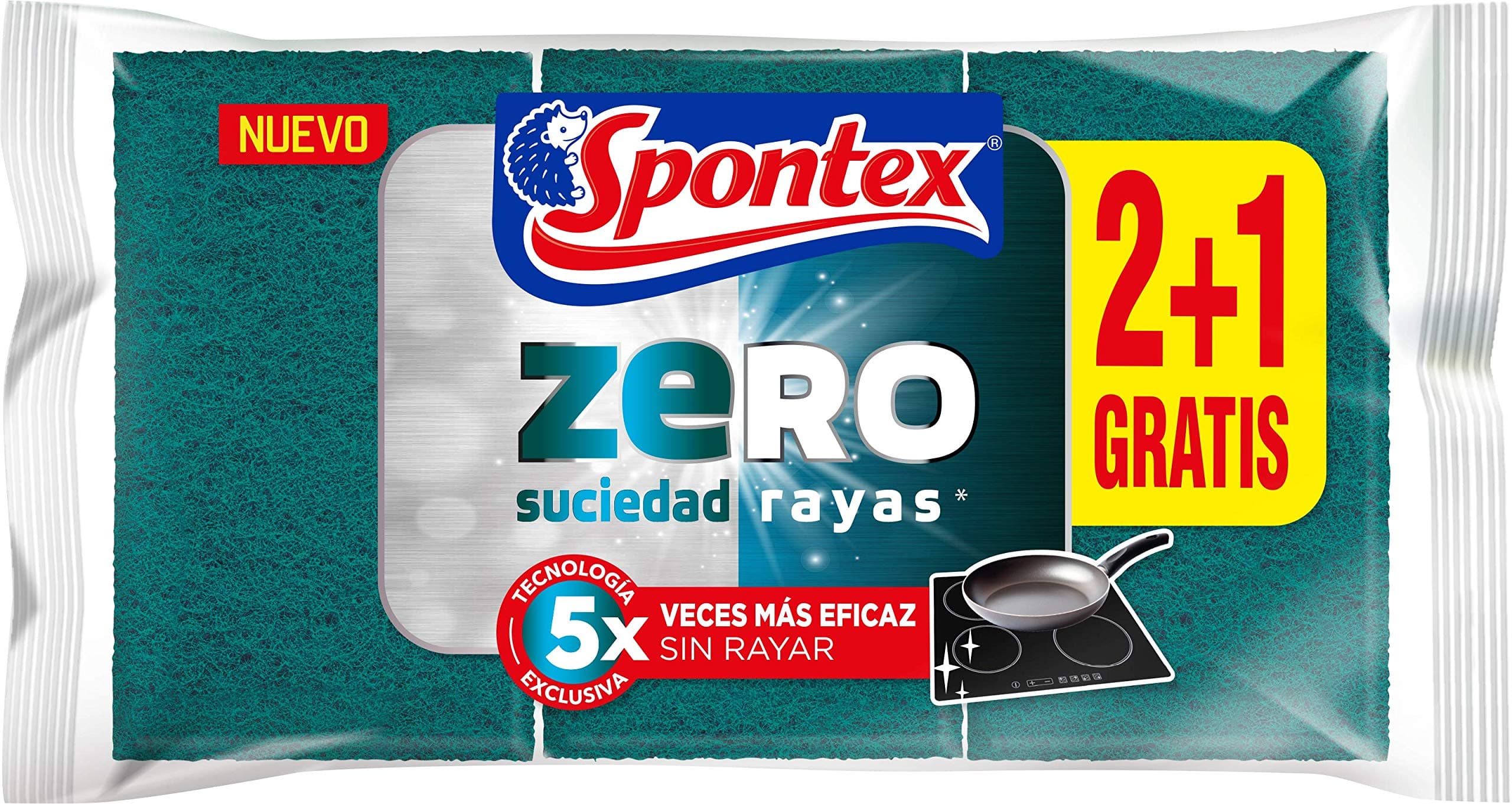 Spontex Zero Scourer 2+1 21 g
