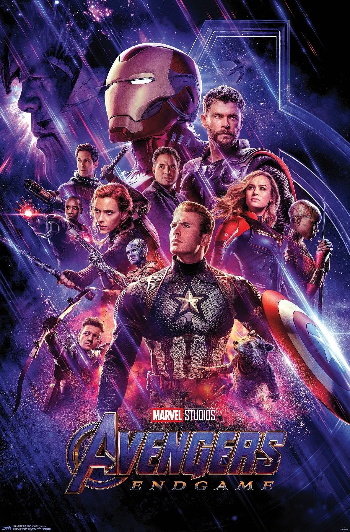 Trends International Marvel Cinematic Universe - Avengers - Endgame - One Sheet Wall Poster, 22.375" x 34", Premium Unframed Version